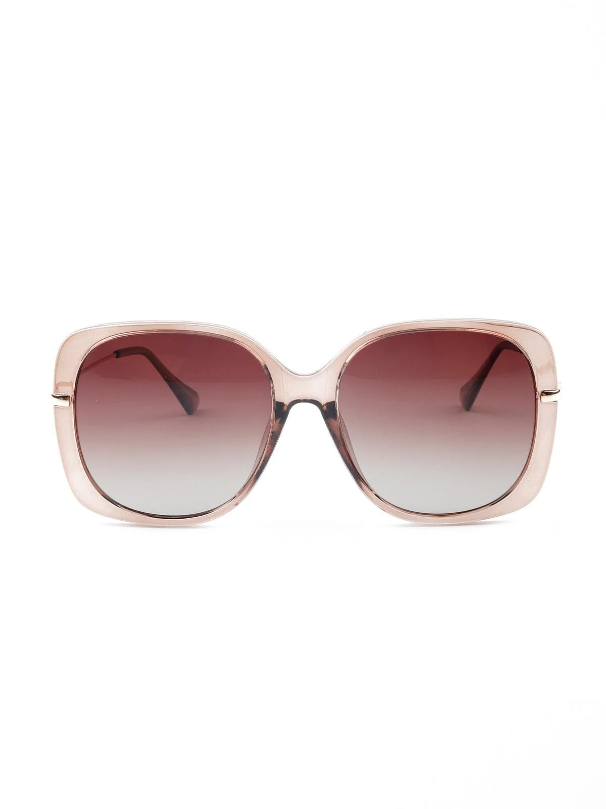 Odette Women Burgundy Chic Tinted Sunglasses - Image 3