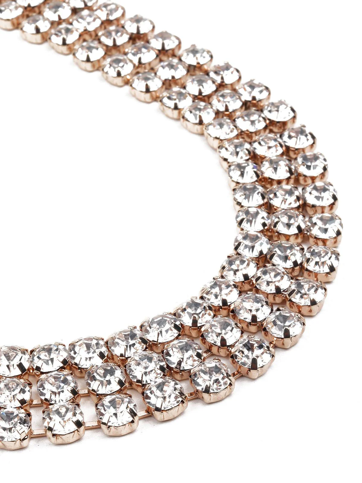 Odette Women Multicolour Metal Necklace - Image 5