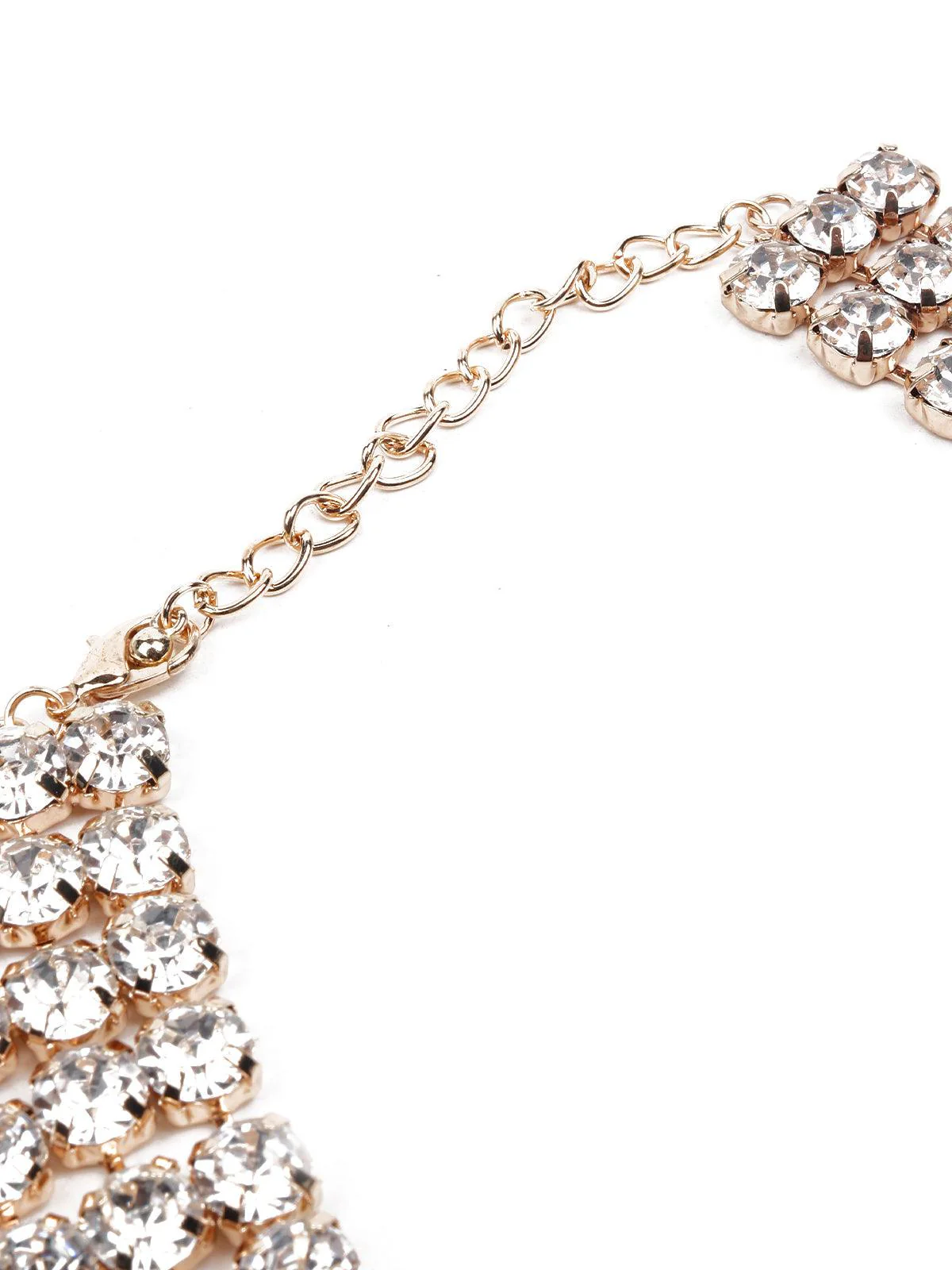 Odette Women Multicolour Metal Necklace - Image 6