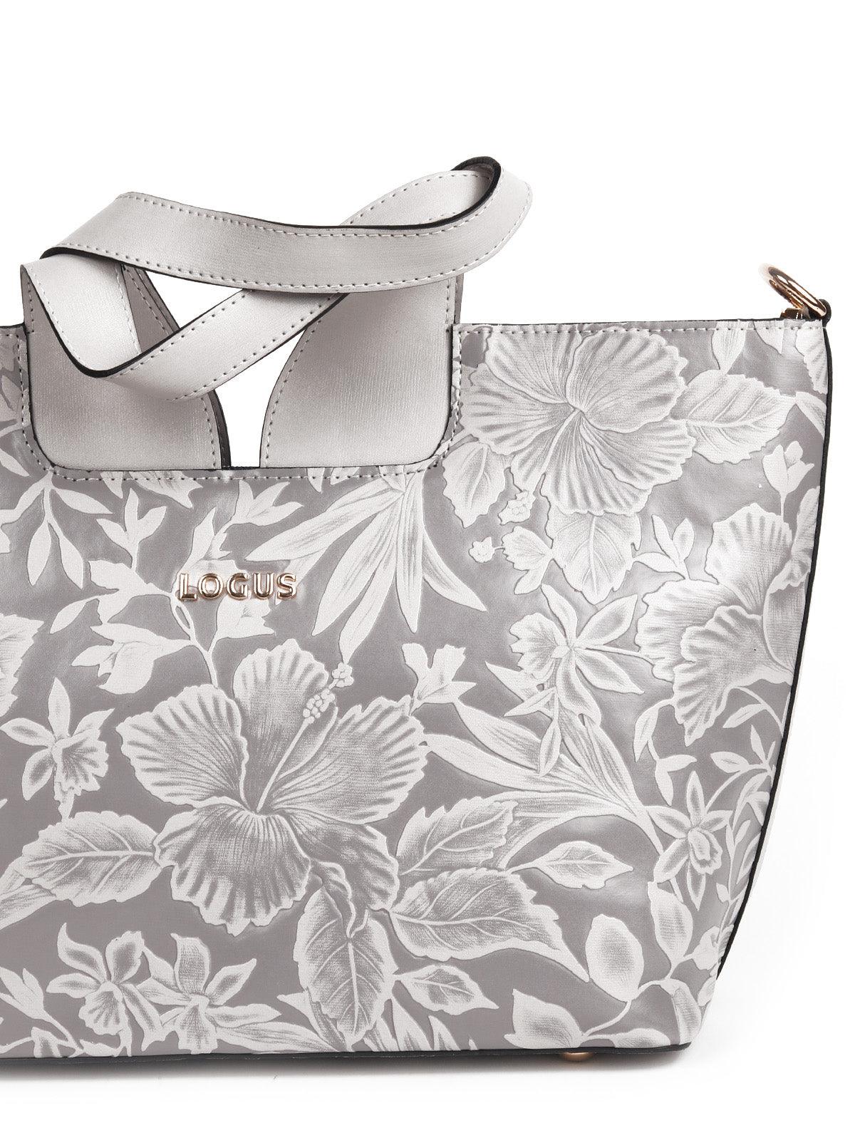 Odette Women Awe-Worthy Grey Hand Bag - Image 5