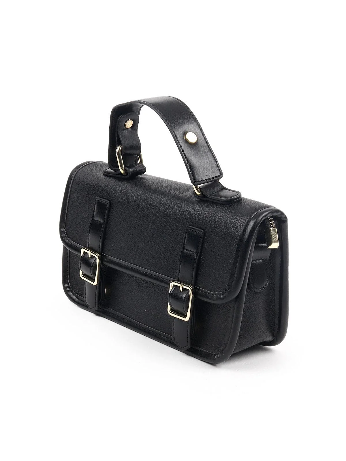 Odette Women Awe-Worthy Smart Black Clutch Bag - Image 5