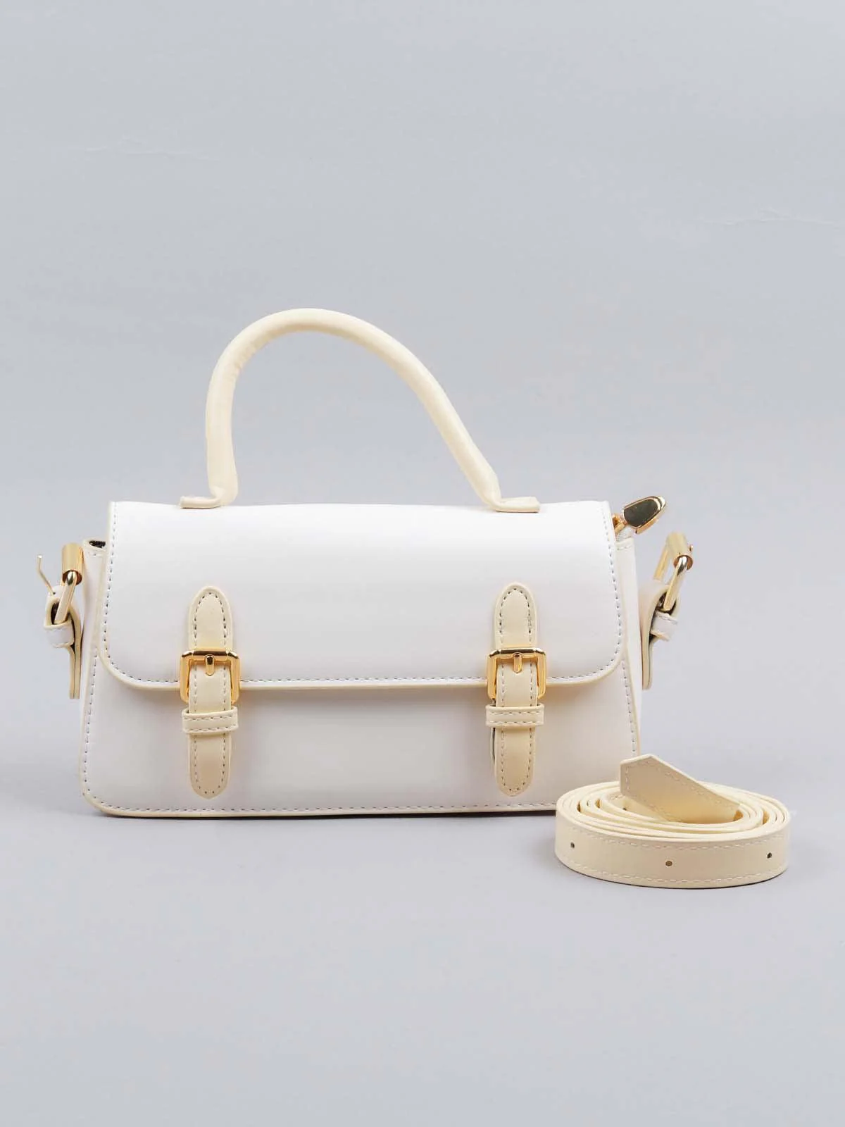 Odette Women Awe-Worthy White Clutch - Image 3