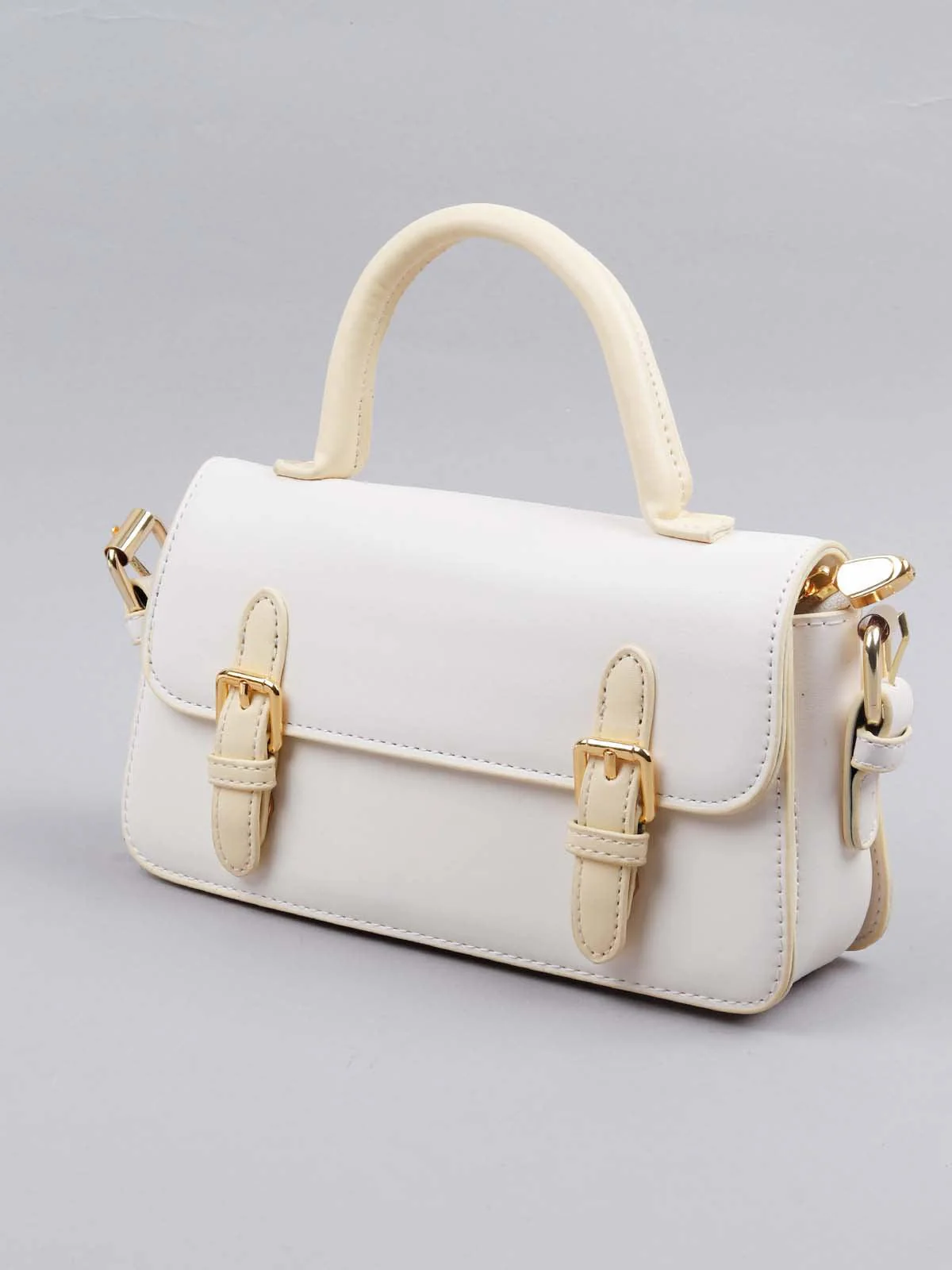 Odette Women Awe-Worthy White Clutch - Image 4