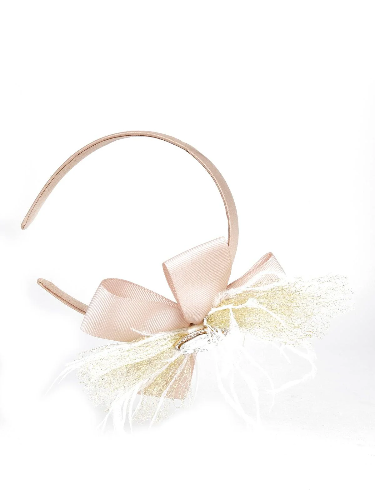 Odette Women Pink Rhinestones Hairband - Image 5