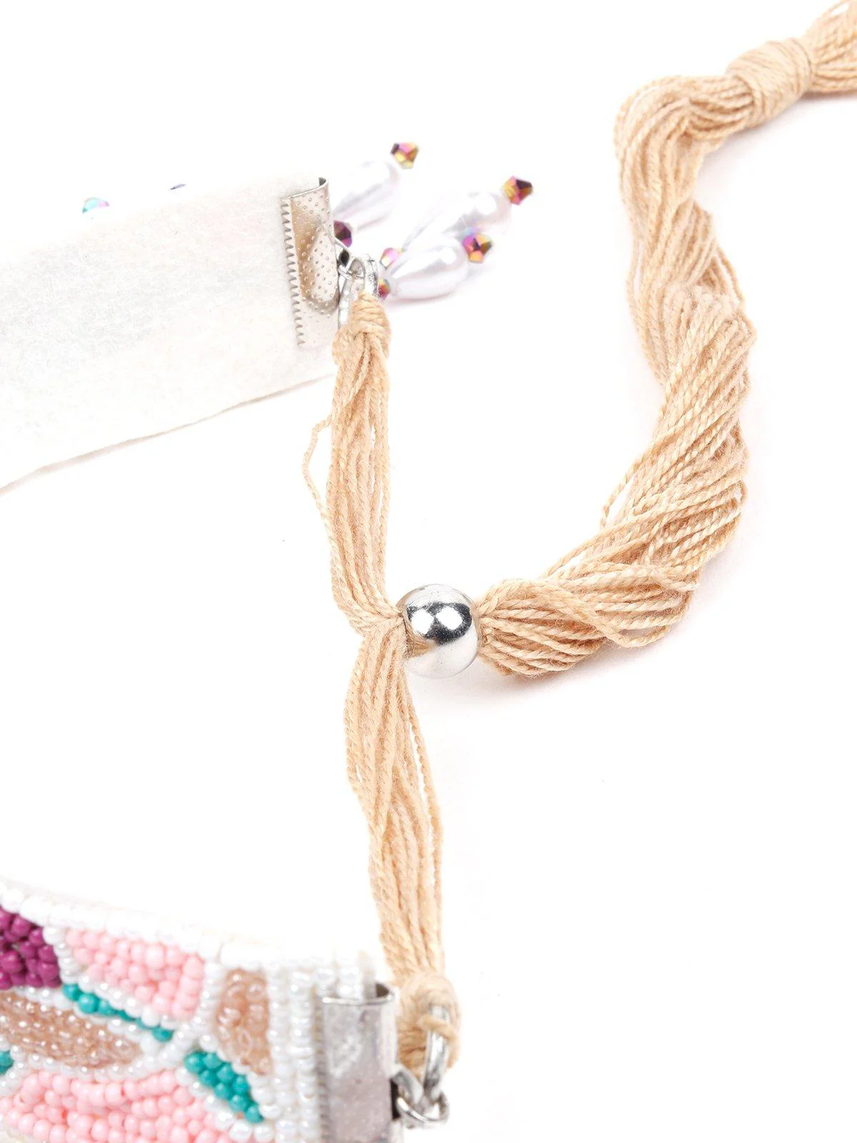 Odette Women Multicolour Pearl Necklace - Image 6