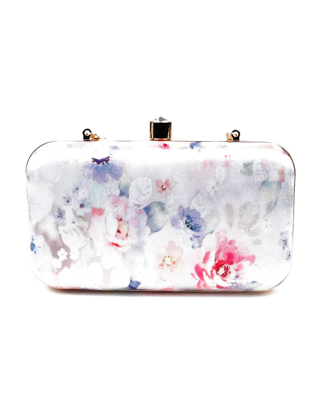 Odette Women Blue Metal, Sling Bag - Image 5