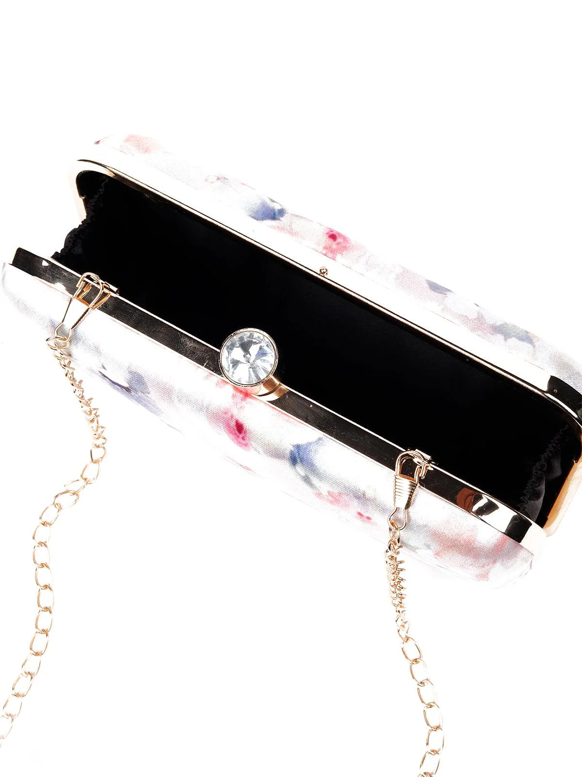 Odette Women Blue Metal, Sling Bag - Image 6