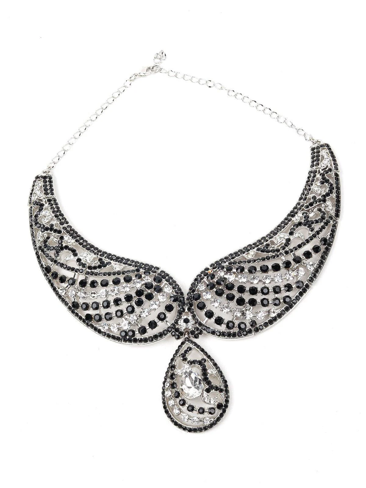 Odette Women Black Metal Stylish Set - Image 2