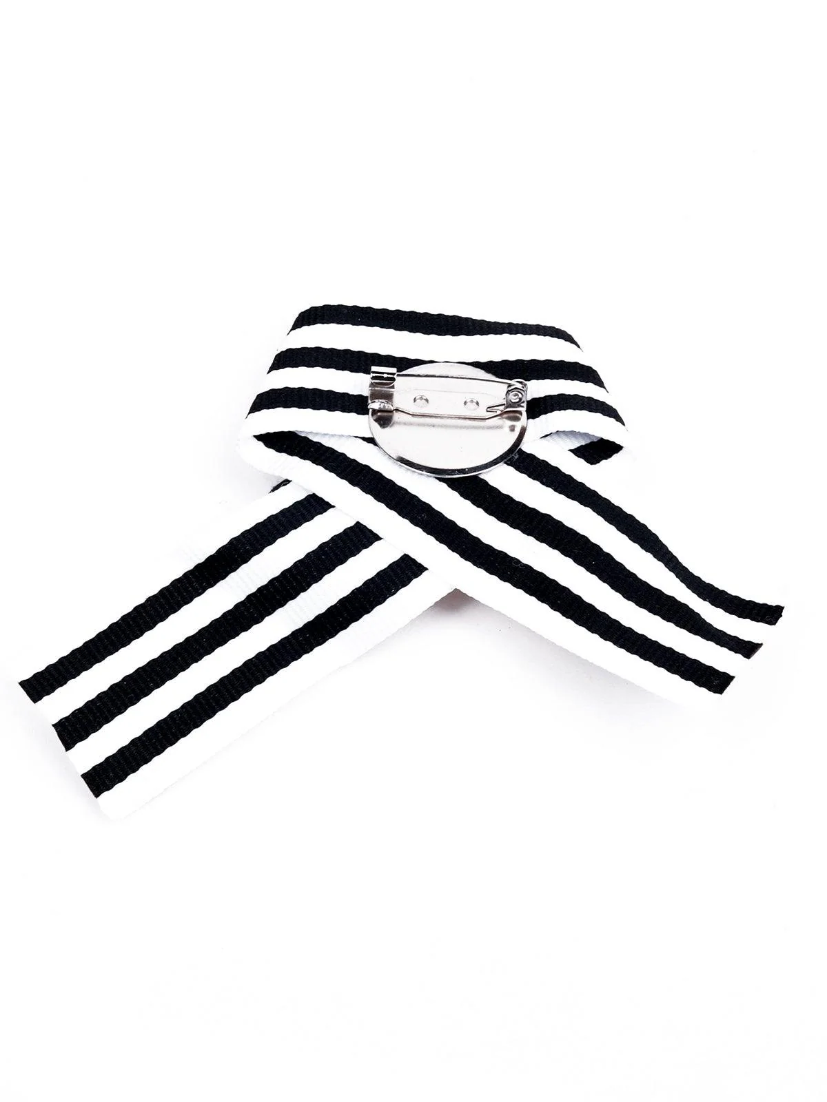 Odette Women Black Metal Brooch - Image 6