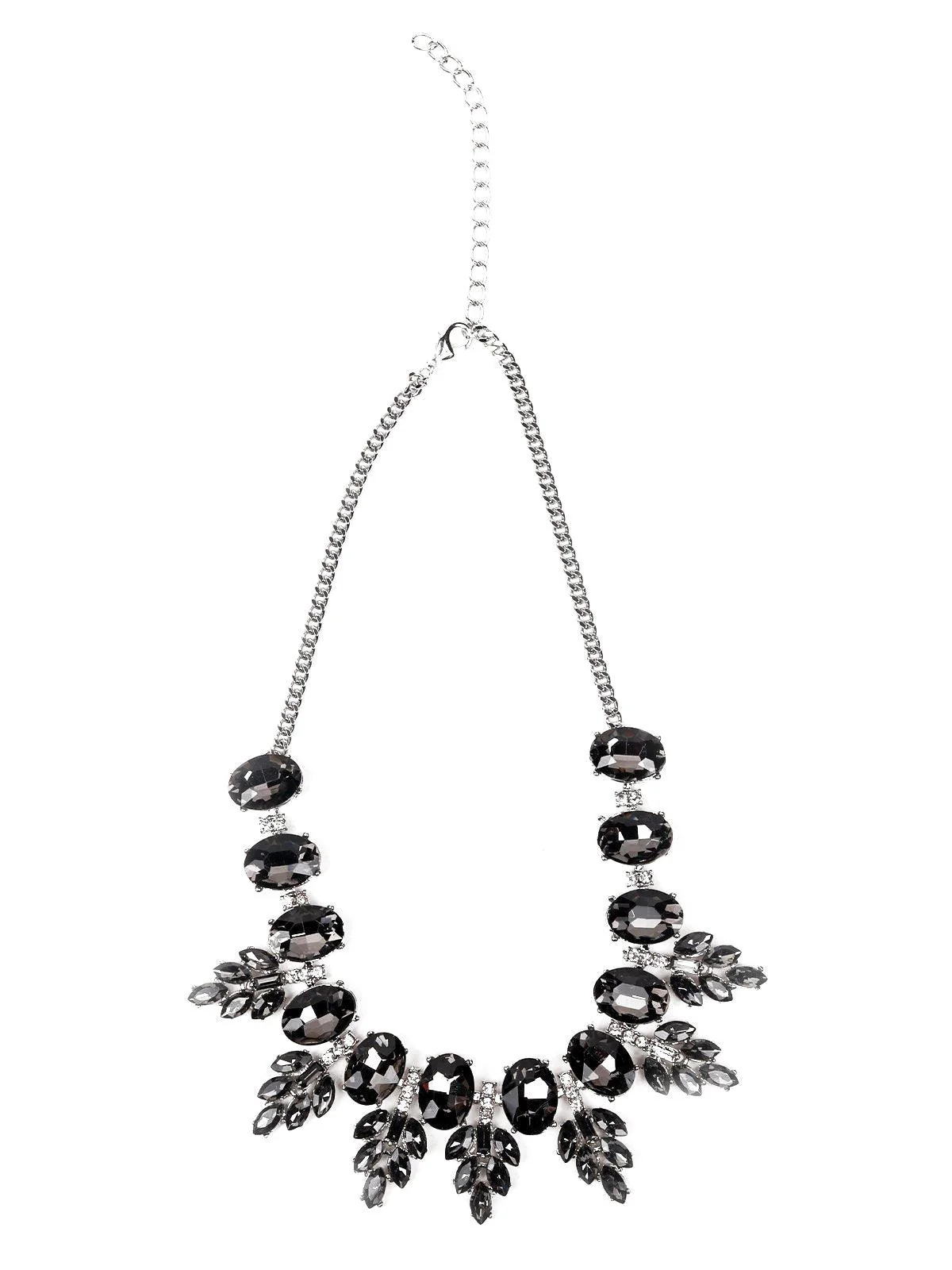 Odette Women Black Metal Necklace - Image 3