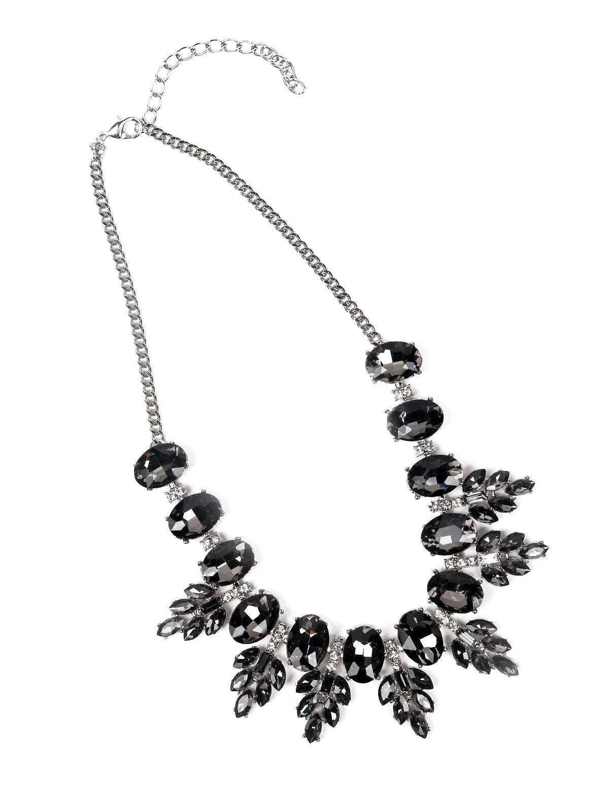 Odette Women Black Metal Necklace - Image 4