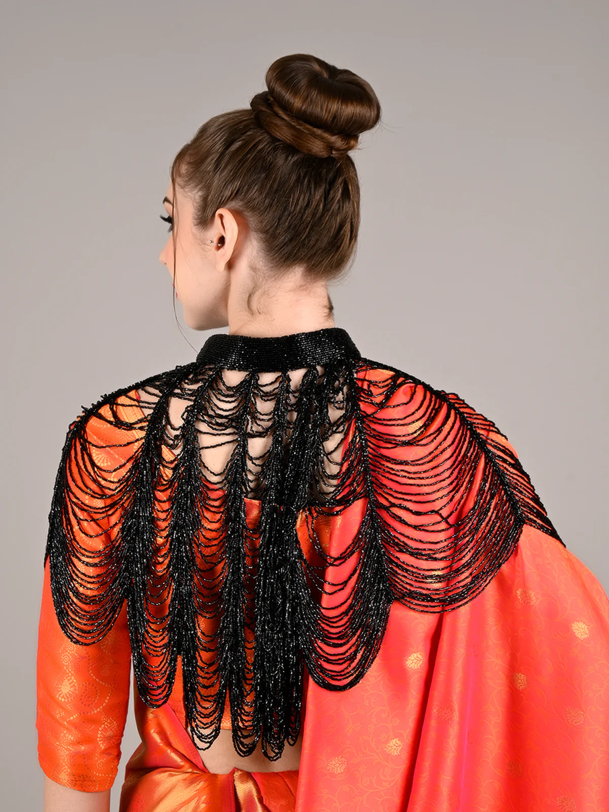 Odette Women Black Metal Delicate - Image 3