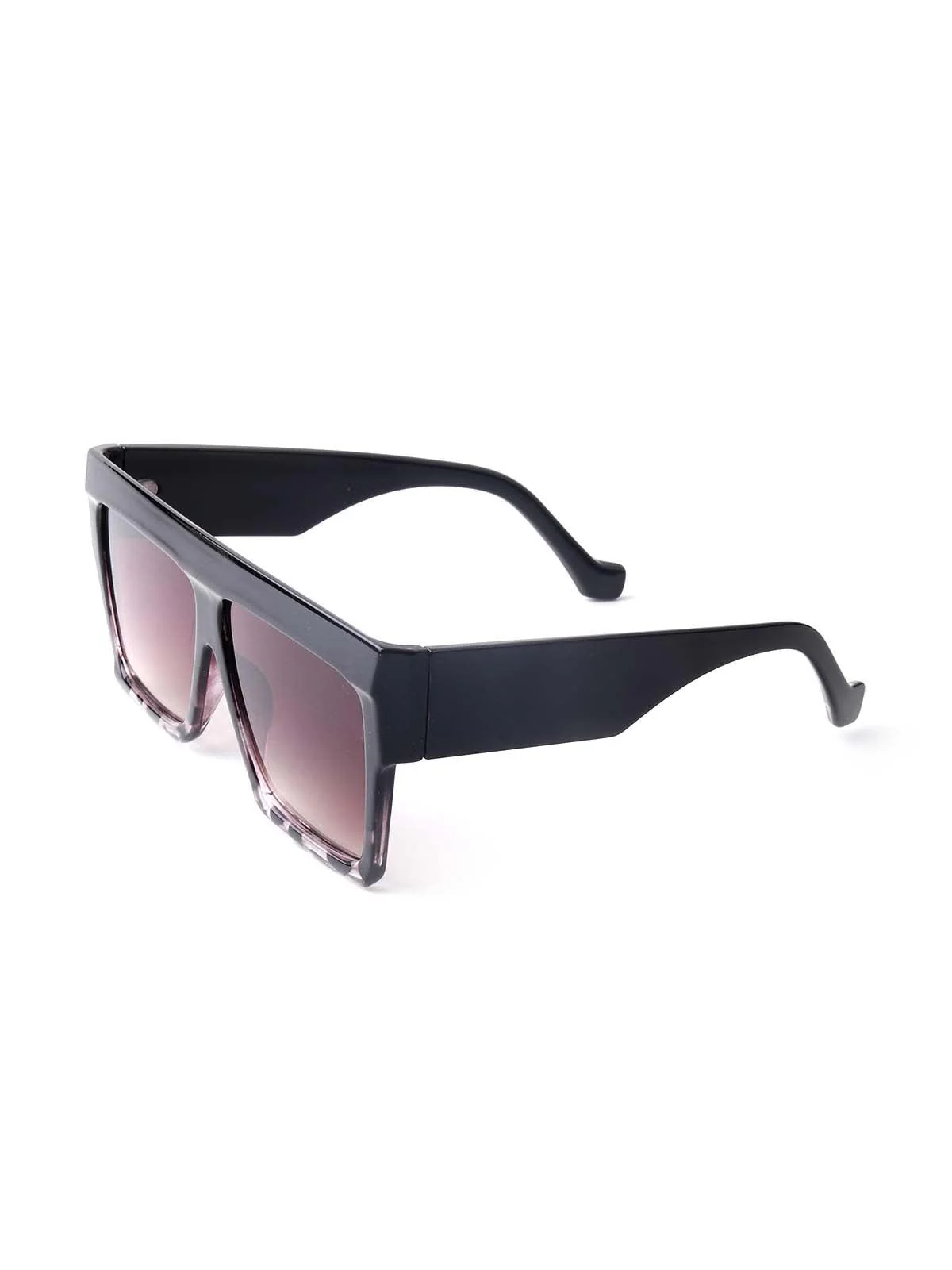 Odette Women Black Frame Tinted Oversized Sunglasses - Image 4