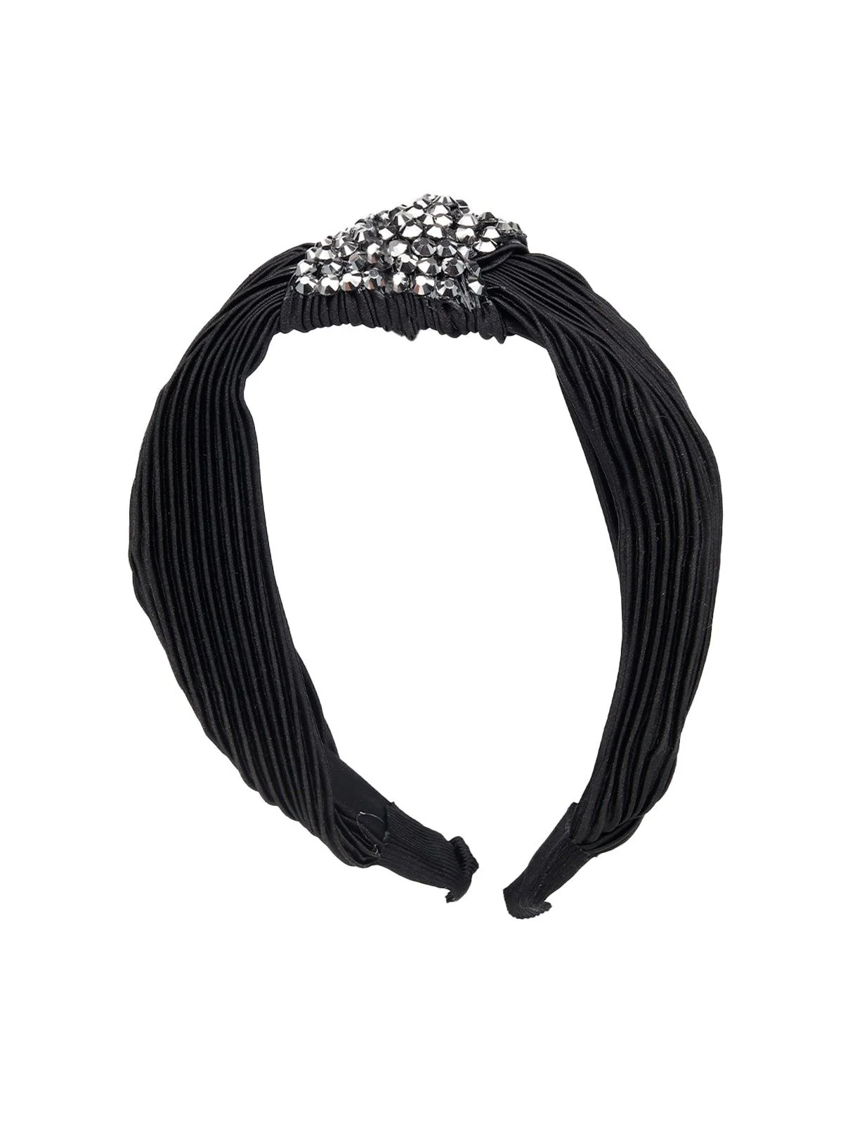 Odette Women Black Rhinestones Hairband - Image 3