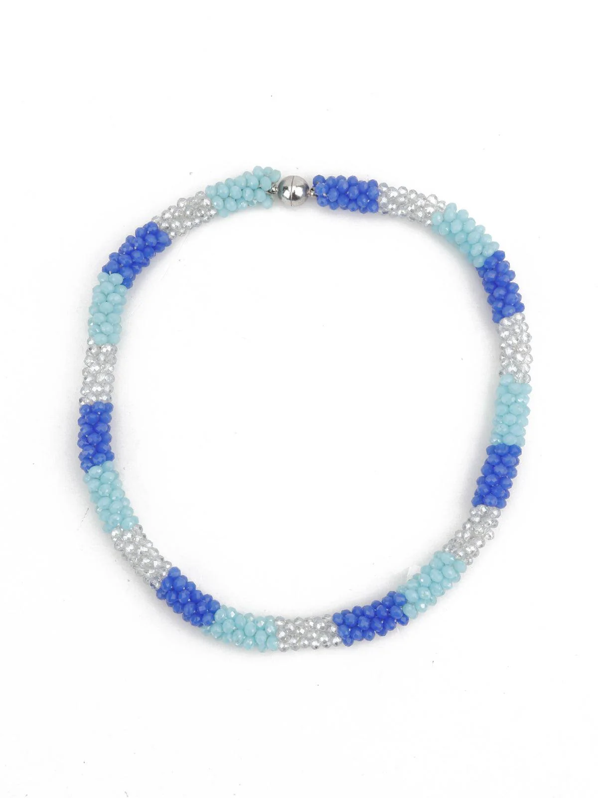 Odette Women Blue Crystal Necklace - Image 3