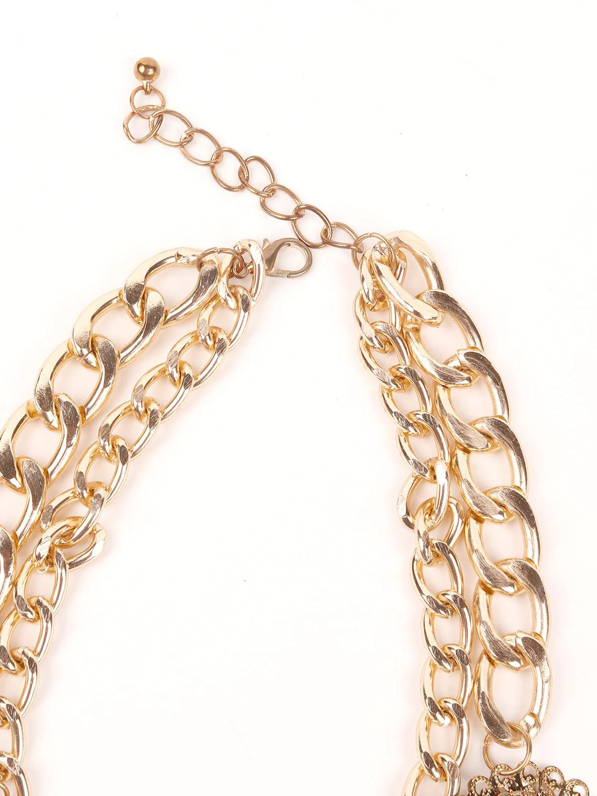 Odette Women Blue Metal Necklace - Image 6
