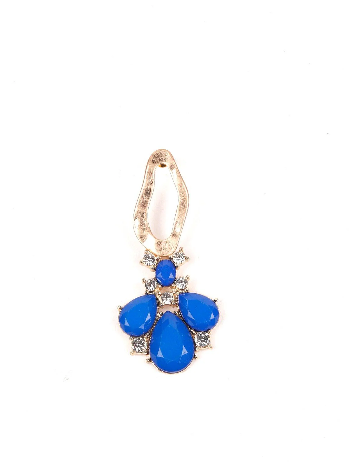 Odette Women Blue Metal Earring - Image 4