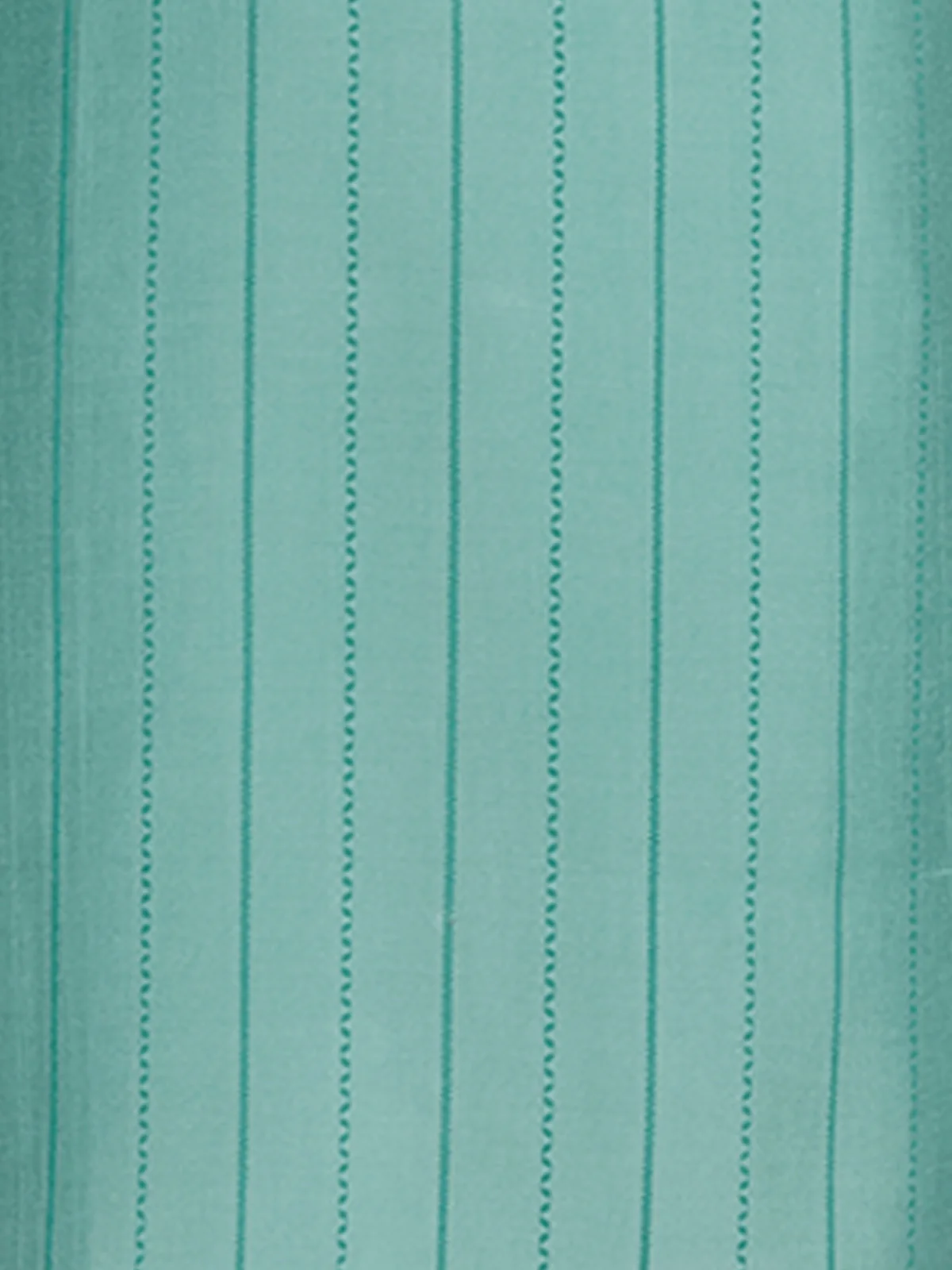 Odette Women Blue Woven Stitched Kurta Set - Image 5