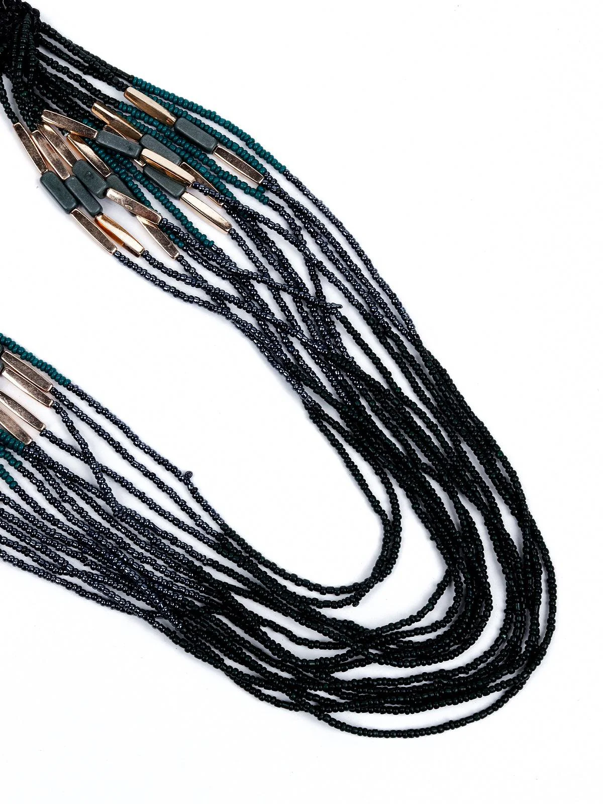 Odette Women Black Metal Necklace - Image 5