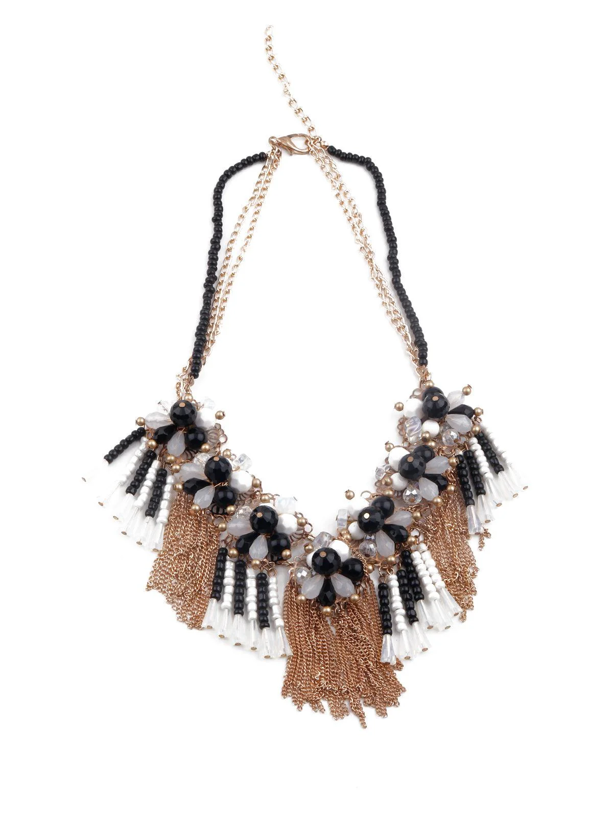 Odette Women Boho Multicoloured Gorgeous Designer Necklace - Image 3