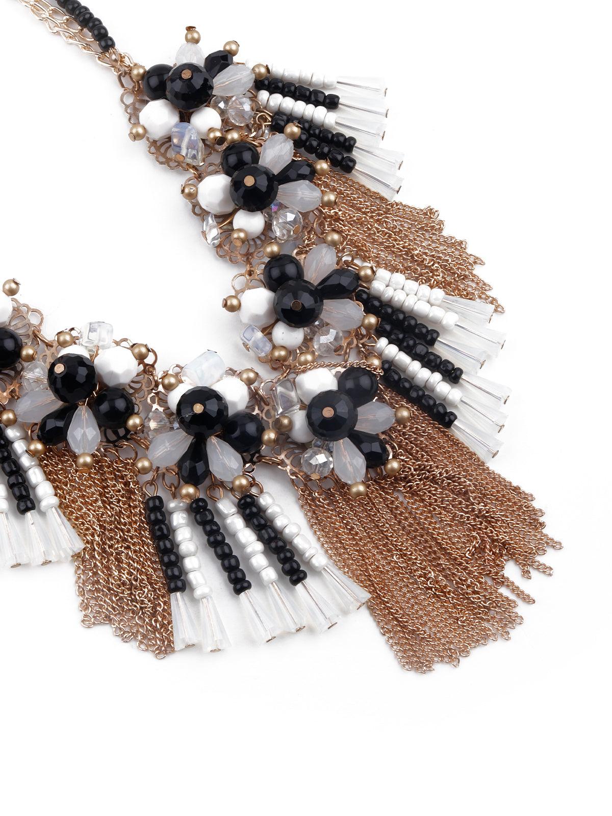 Odette Women Boho Multicoloured Gorgeous Designer Necklace - Image 5