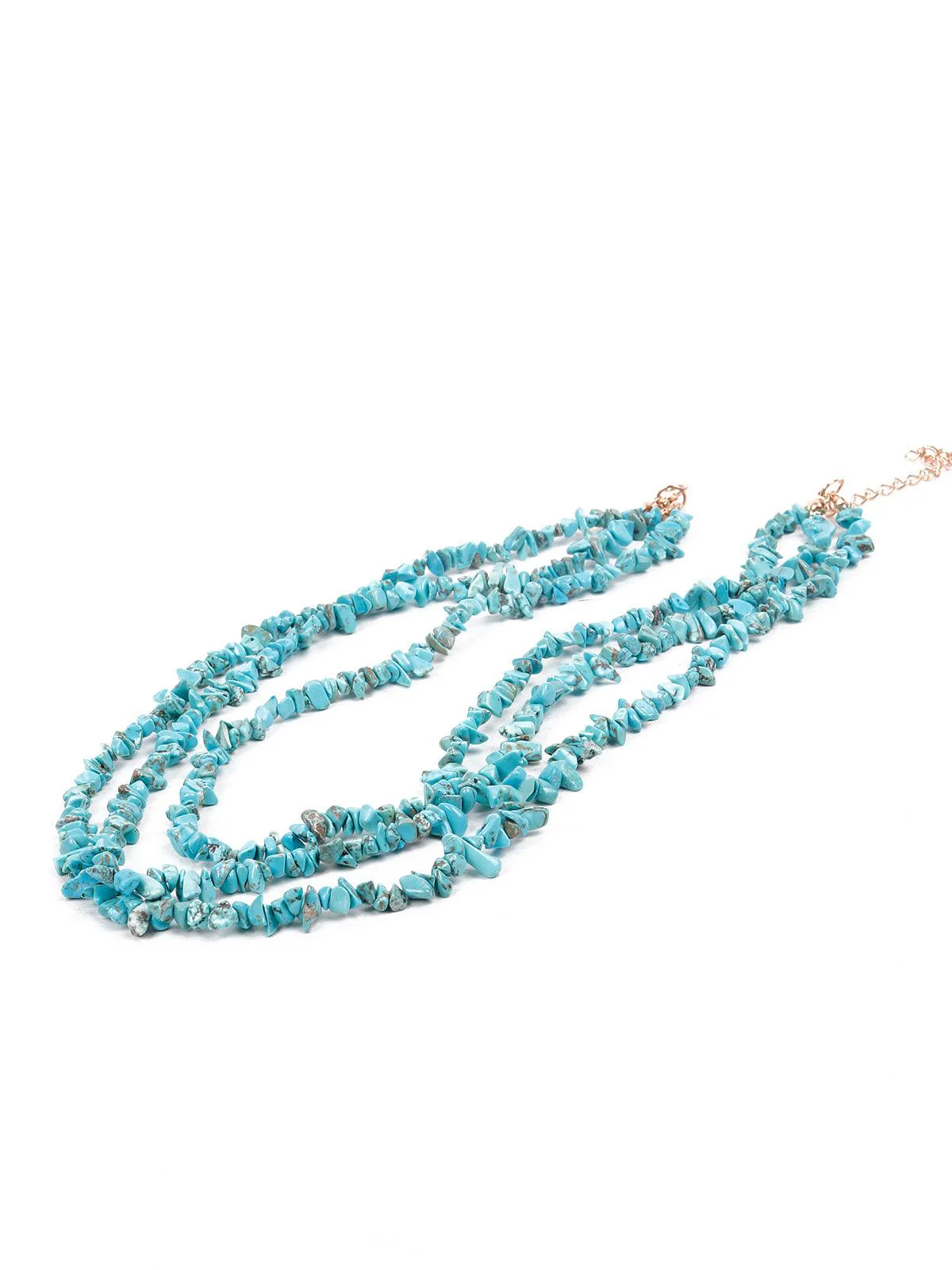 Odette Women Blue Metal Necklace - Image 4