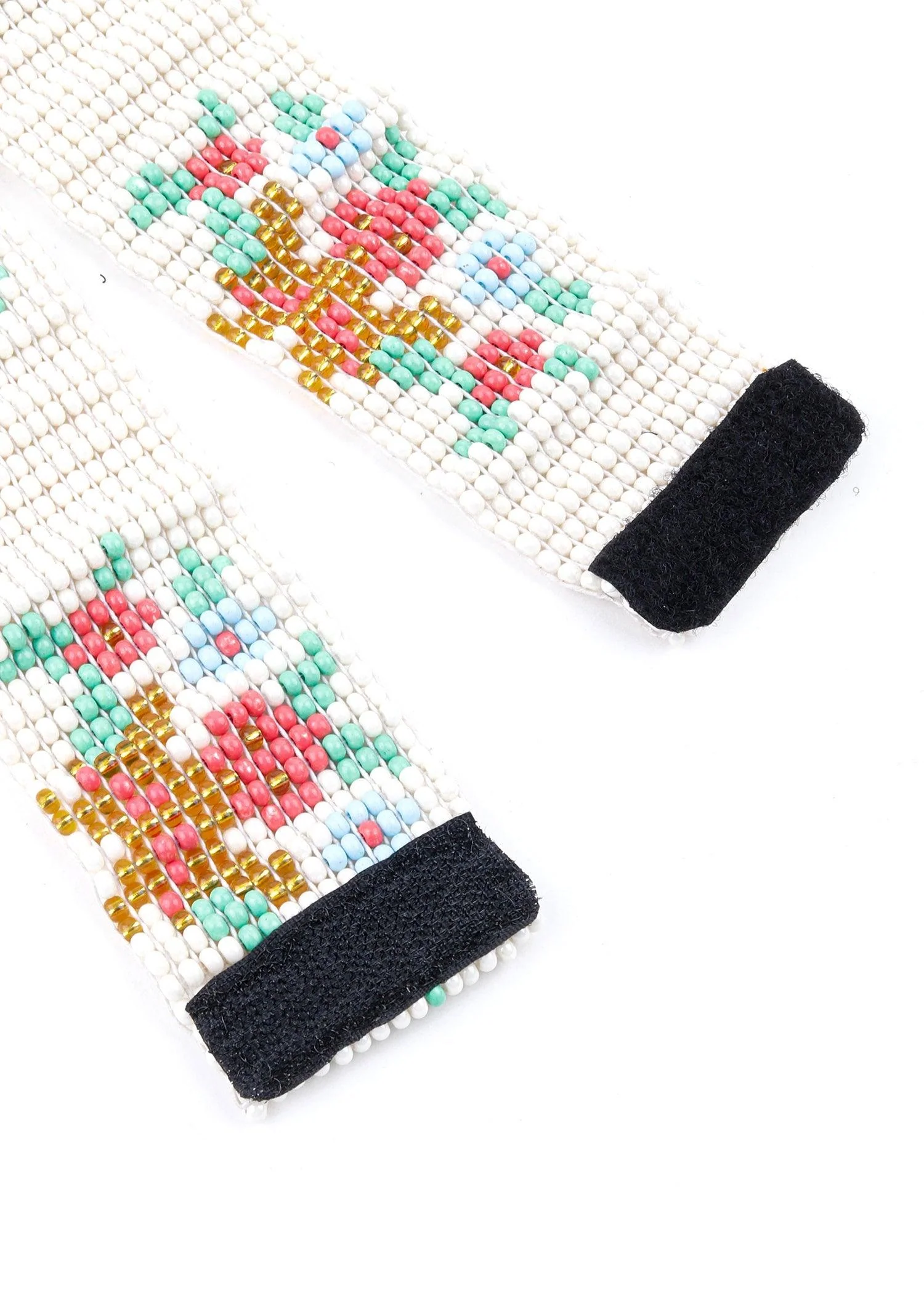 Odette Women Boho White Bright Belt - Image 5