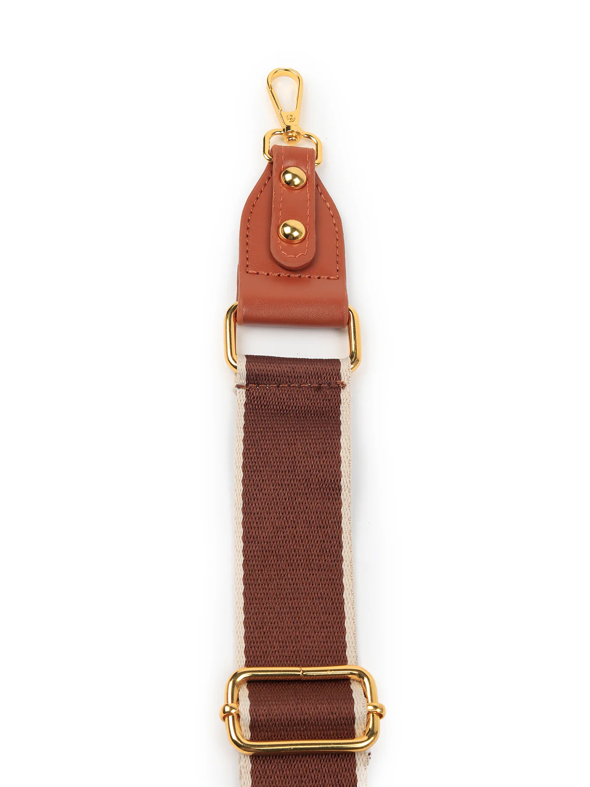 Odette Women Brown And White Checquered Handbag - Image 6