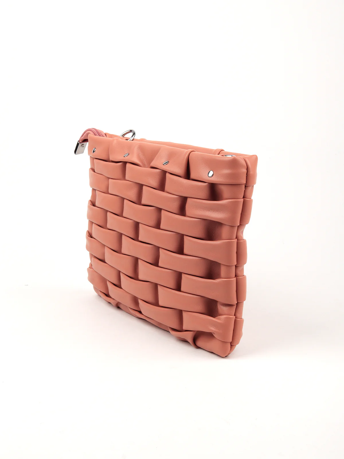 Odette Women Brown Patterned Clutch - Image 5