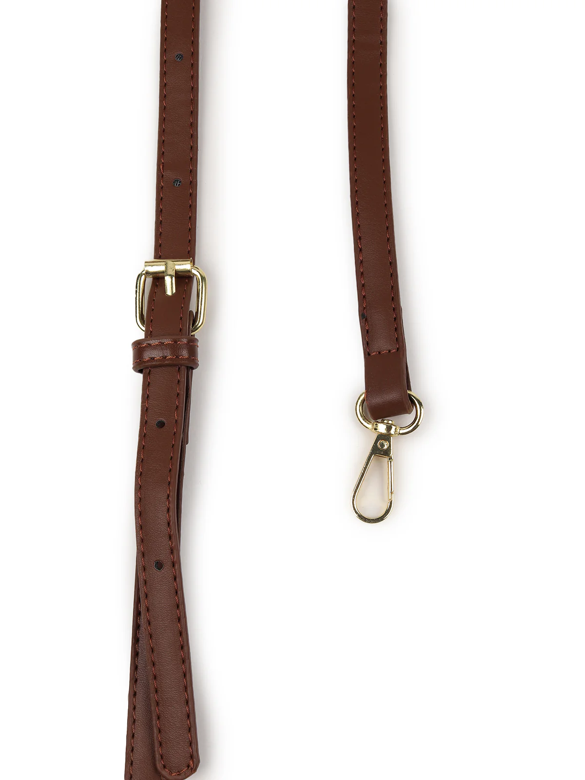 Odette Women Brown Textured Handbag - Image 6