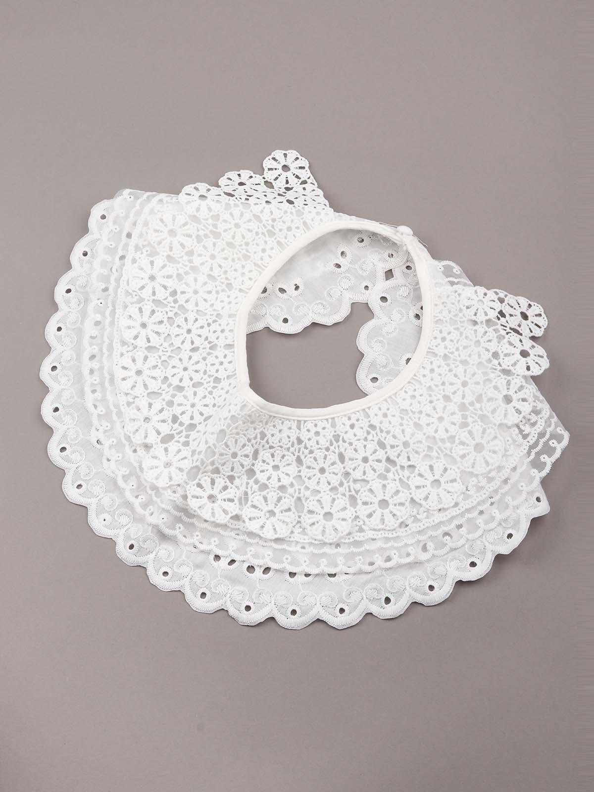 Odette Chikankari Material White Collar For Women - Image 4