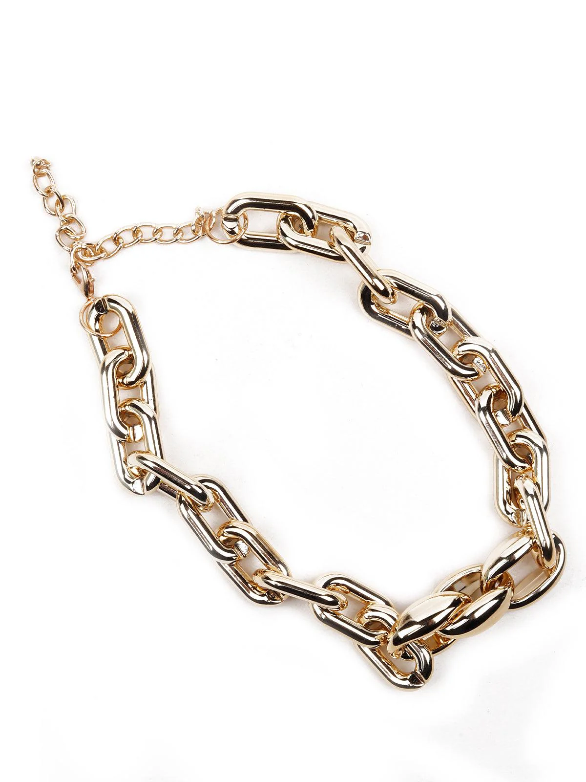 Odette Women Gold Tone Metal Necklace - Image 4