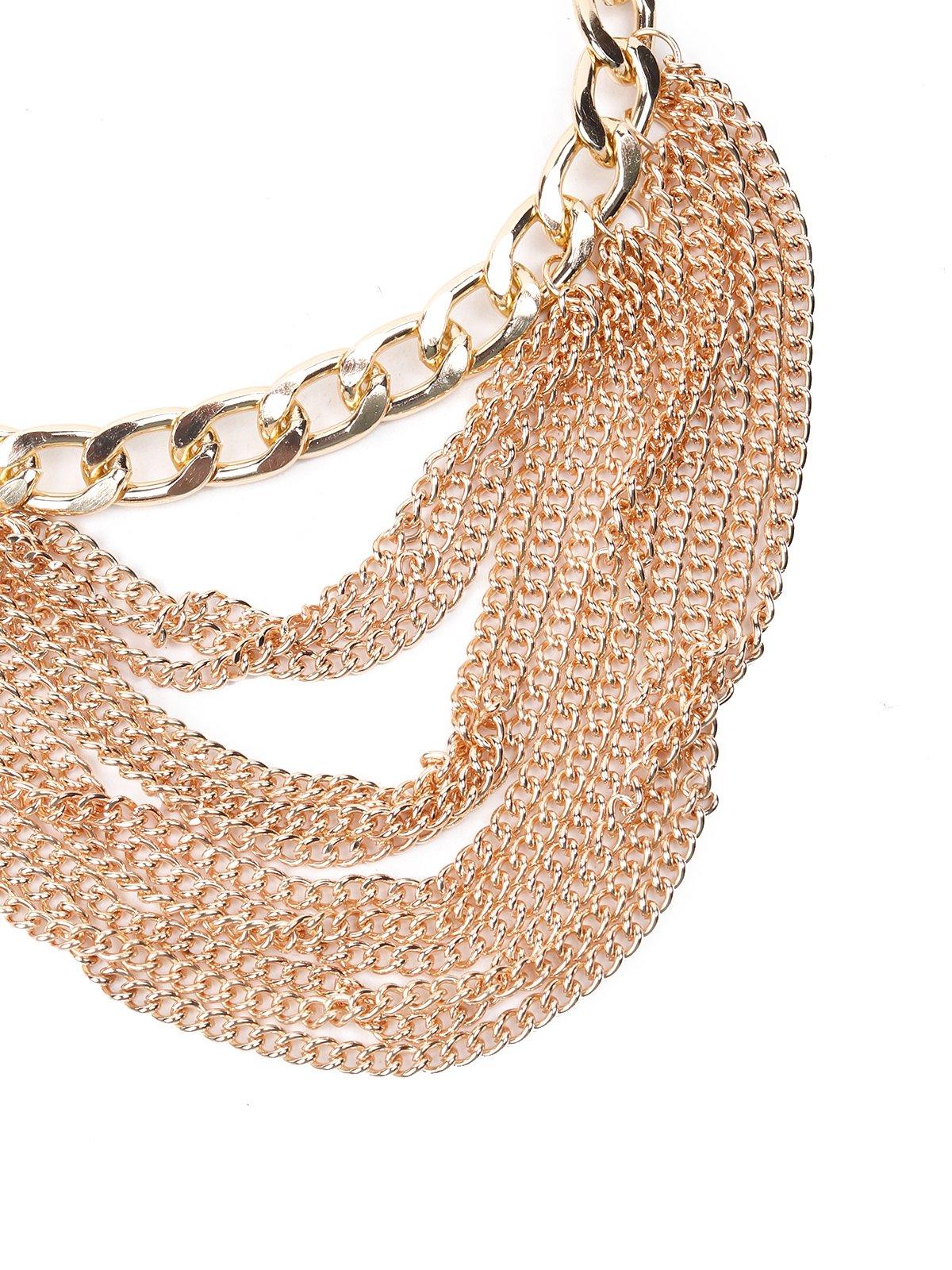 Odette Women Gold Metal Necklace - Image 4