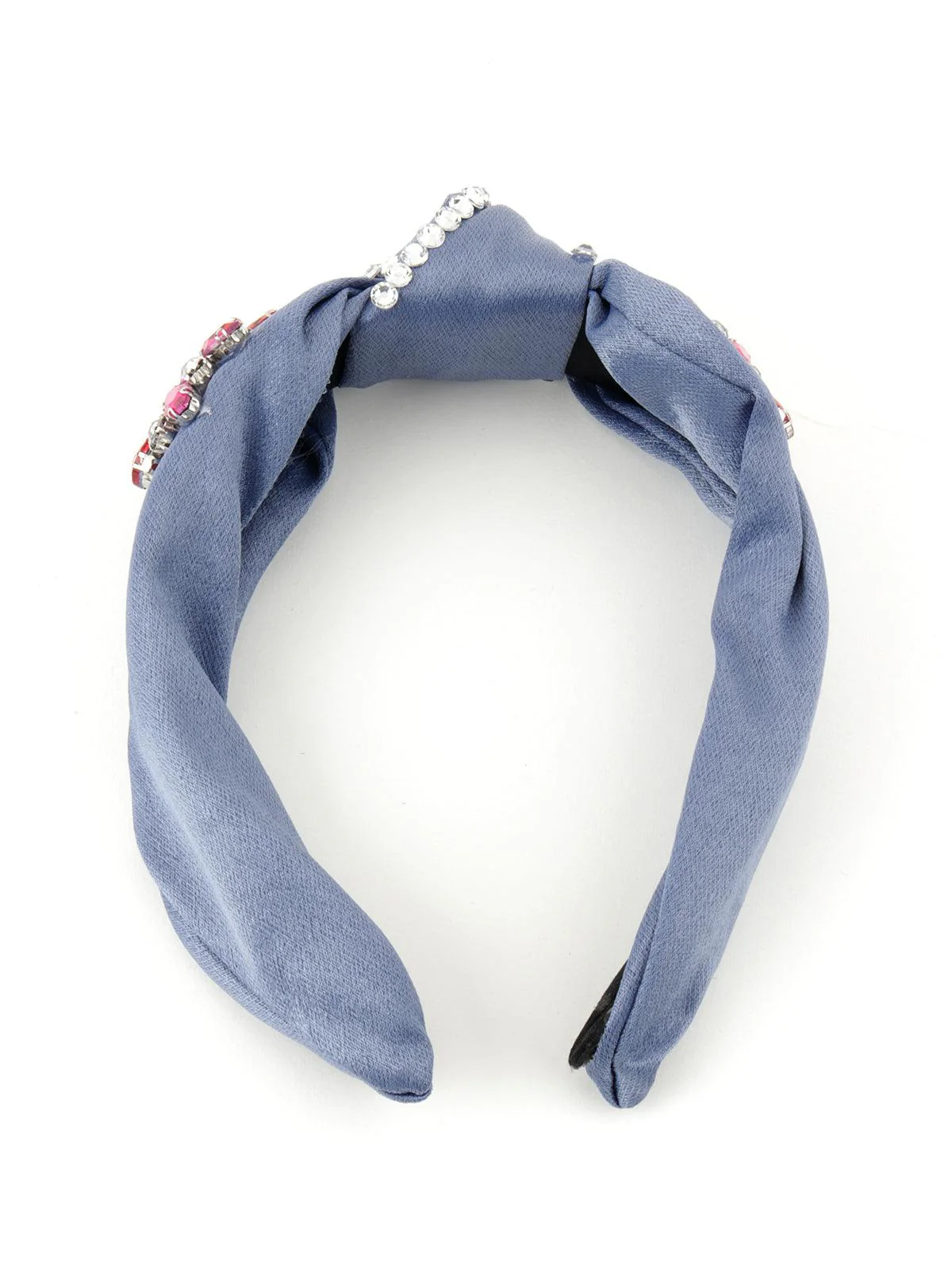 Odette Women Chunky Multicolored Grey Hairband - Image 4