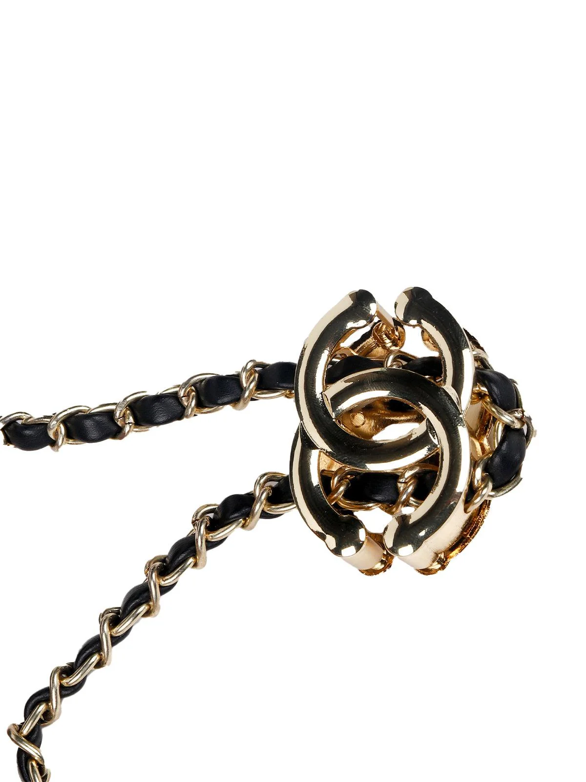 Odette Women Black Letherette Sling Bag - Image 7