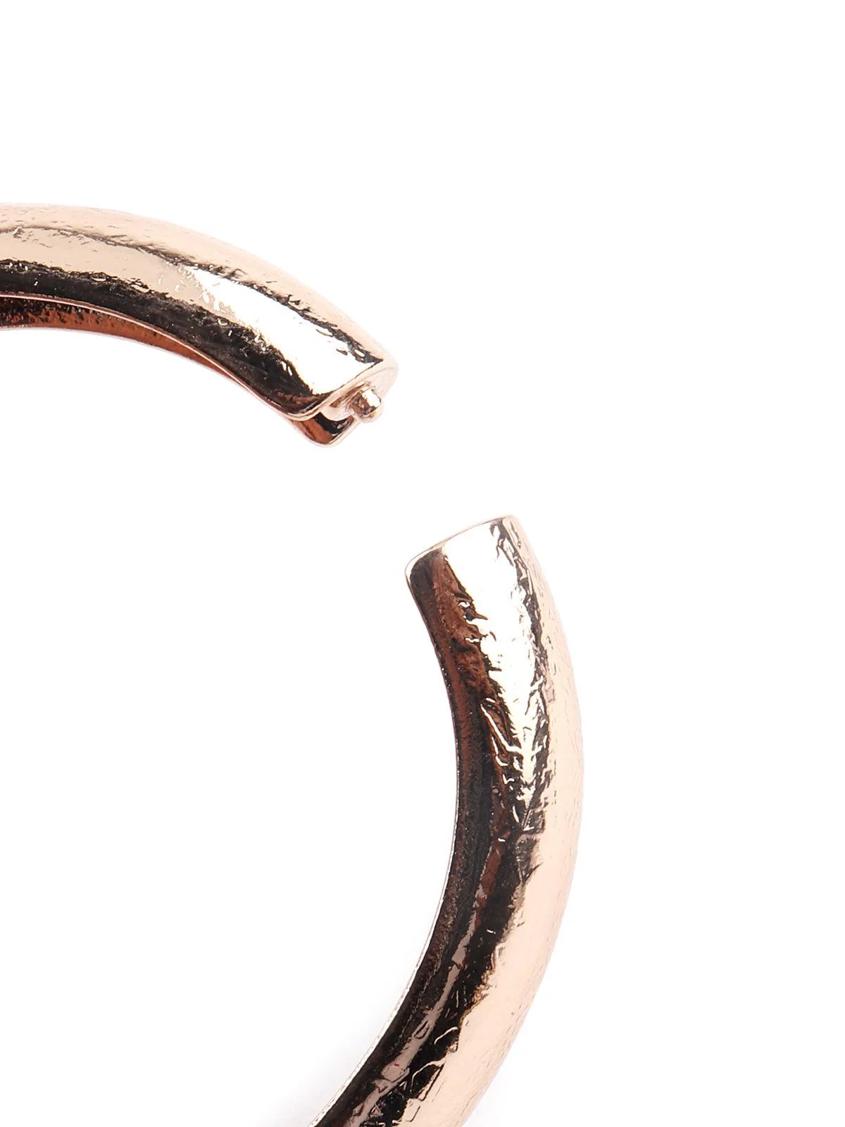 Odette Women Classic Gold-Tone Textured Bracelet - Image 6