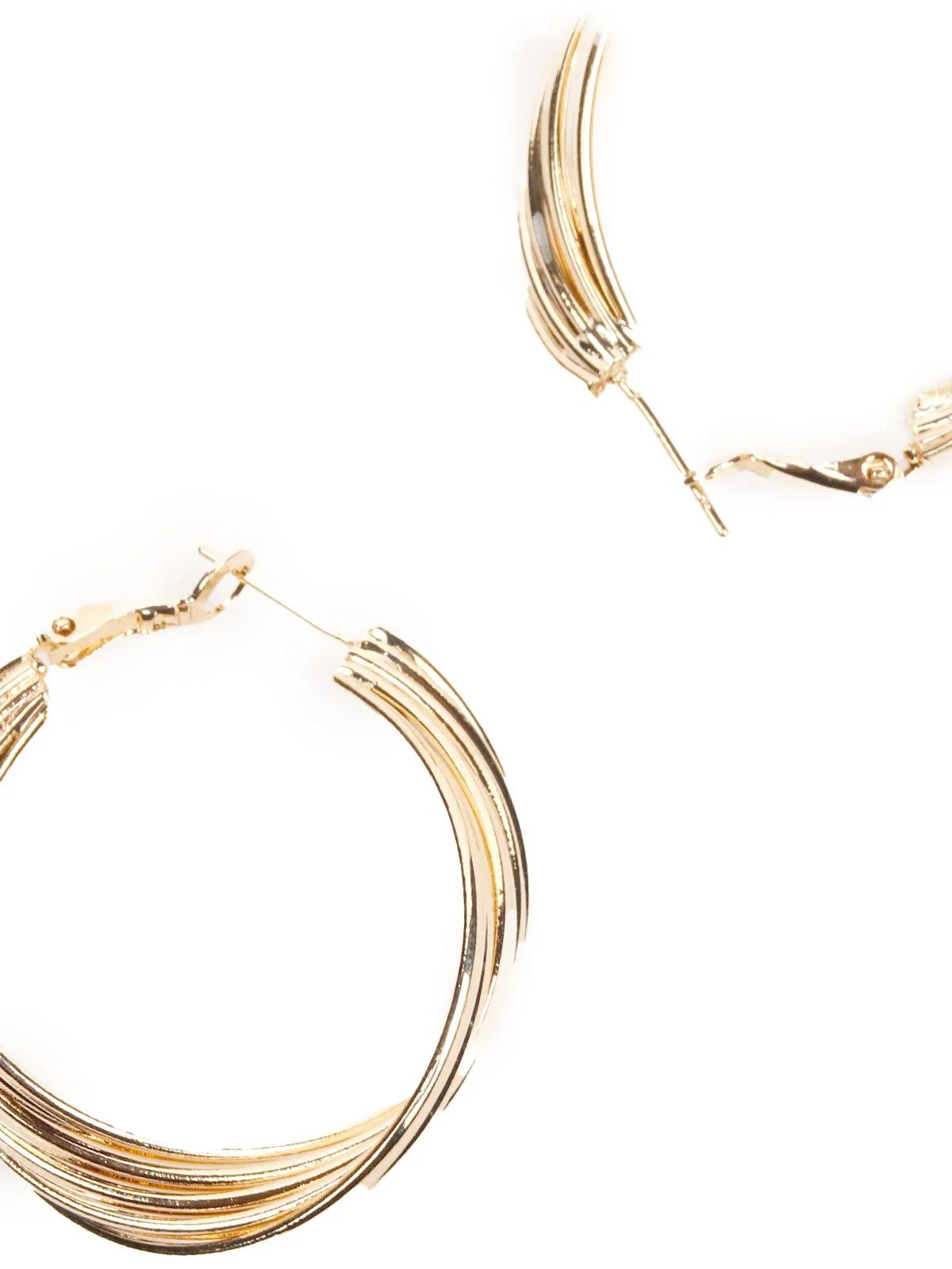 Odette Women Gold Metal Earrings - Image 5