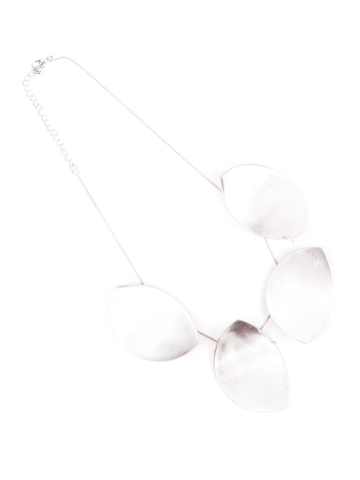 Odette Women Silver Metal Necklace - Image 4