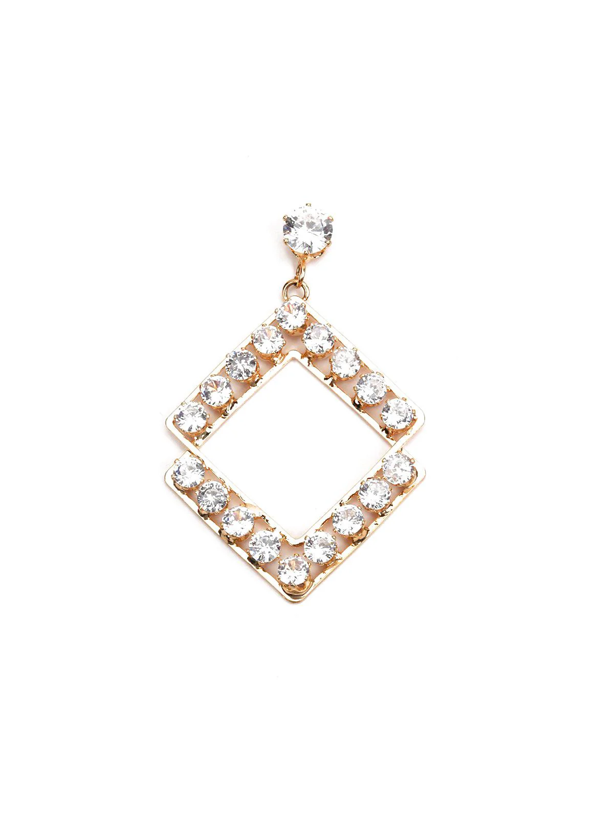 Odette Women Black Metal Earring - Image 5