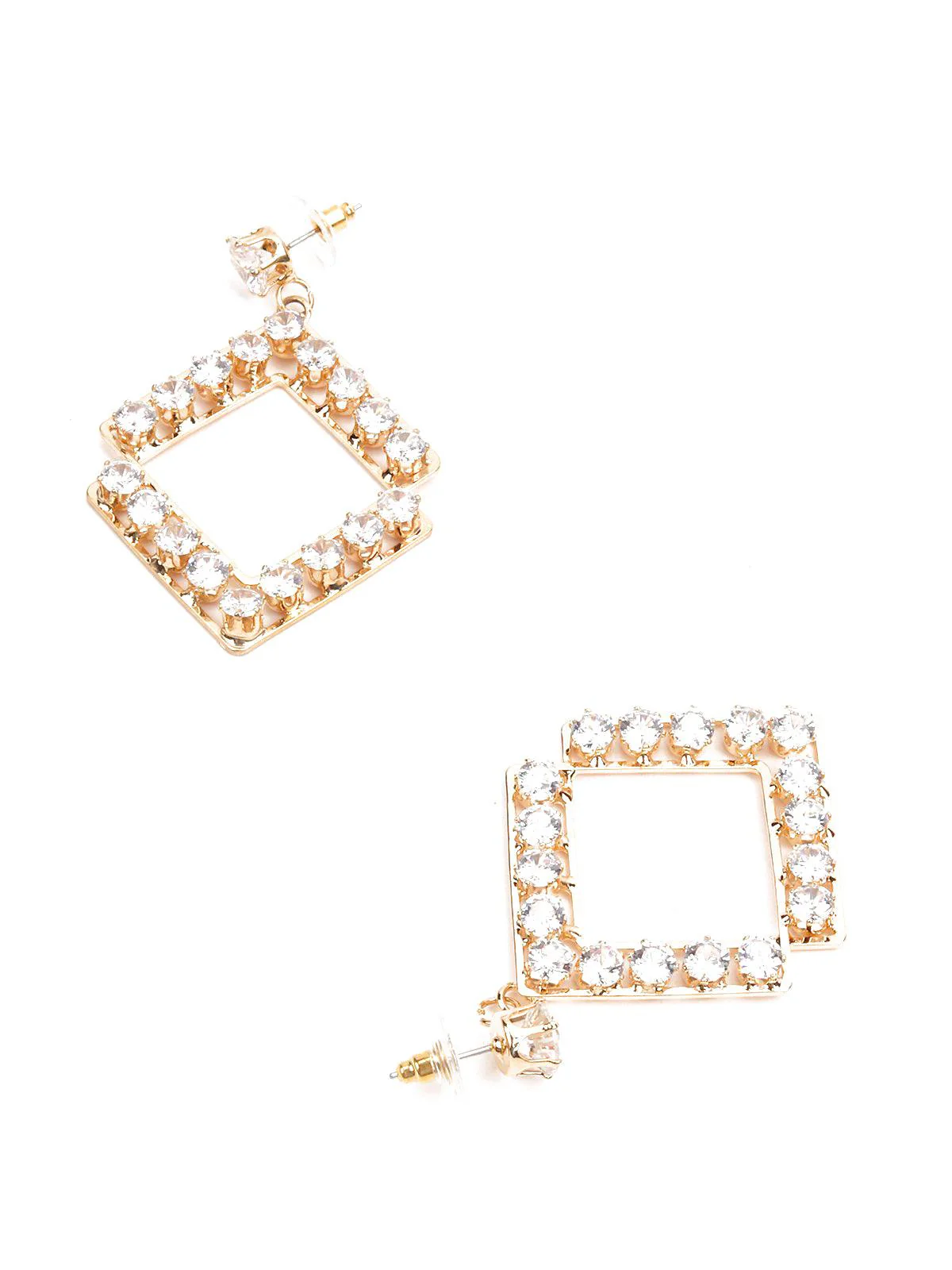 Odette Women Black Metal Earring - Image 6