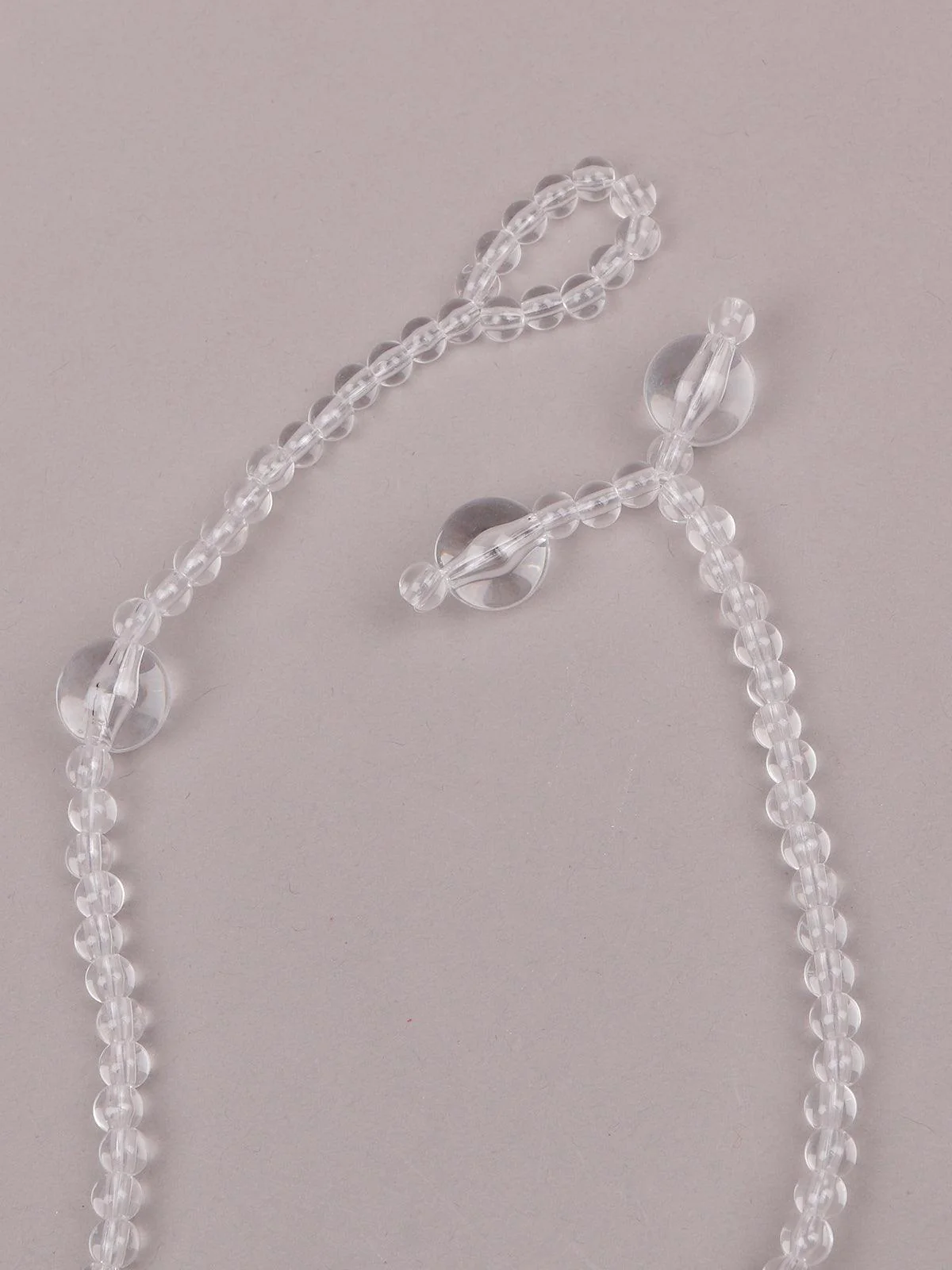 Odette Women Clear Metal Necklace - Image 5