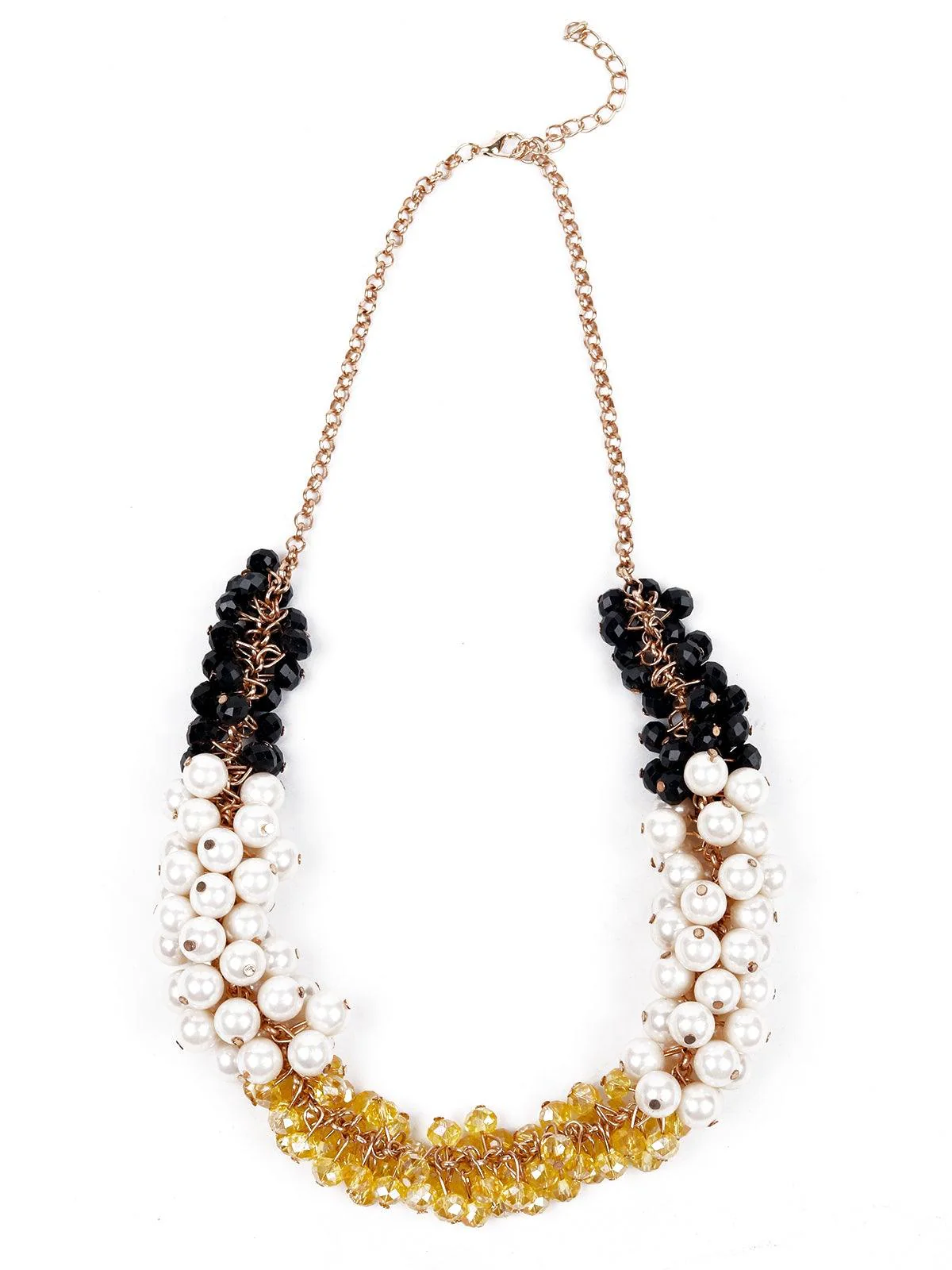 Odette Women Multicolour Metal Necklace. - Image 3