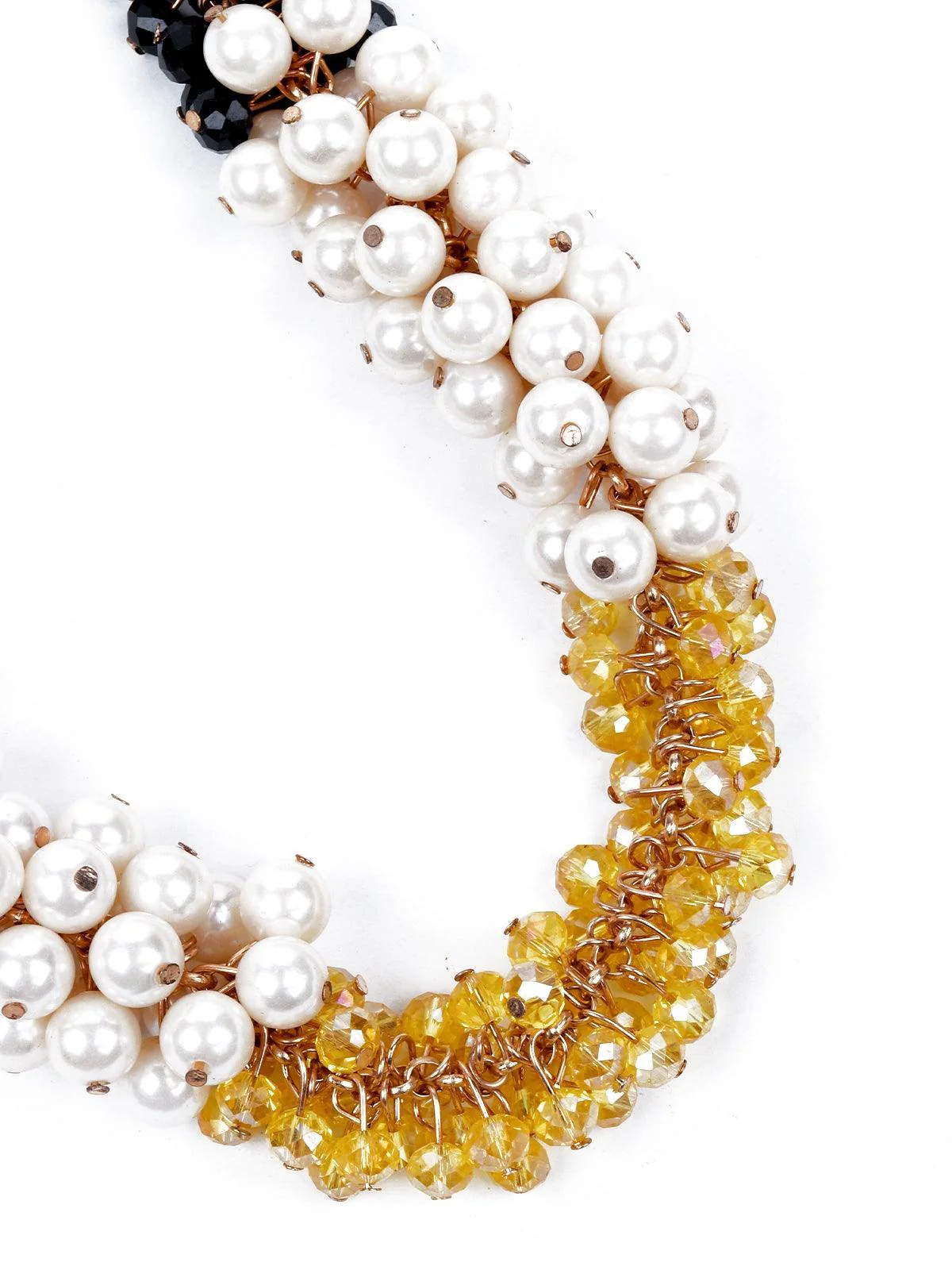 Odette Women Multicolour Metal Necklace. - Image 5