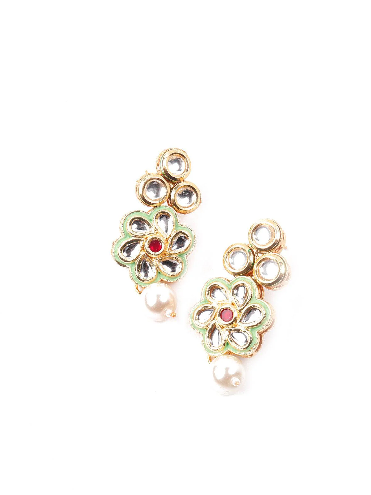 Odette Women Customary Pearl Necklace Set - Image 6