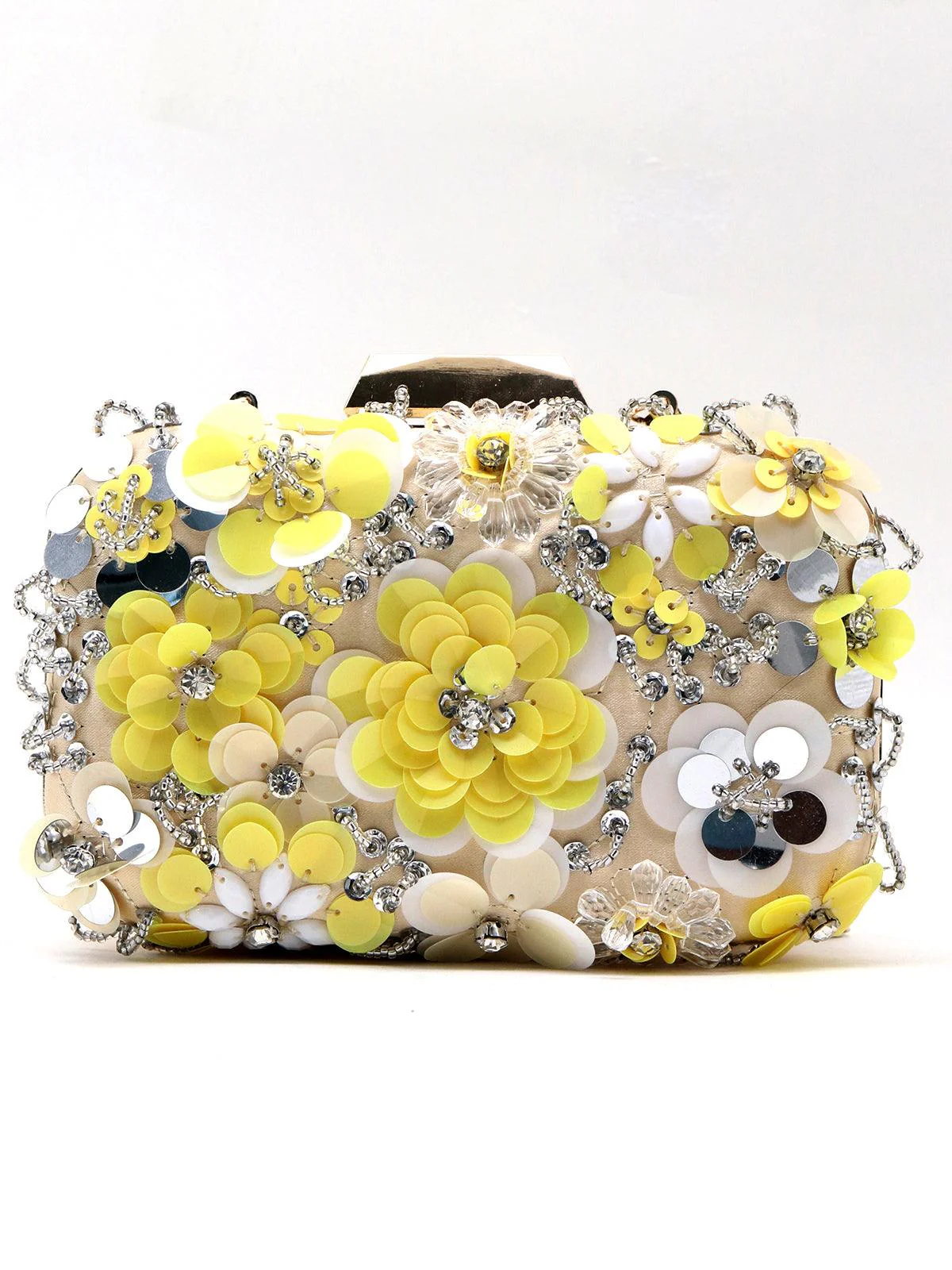 Odette Women Duchess Beige Clutch - Image 3