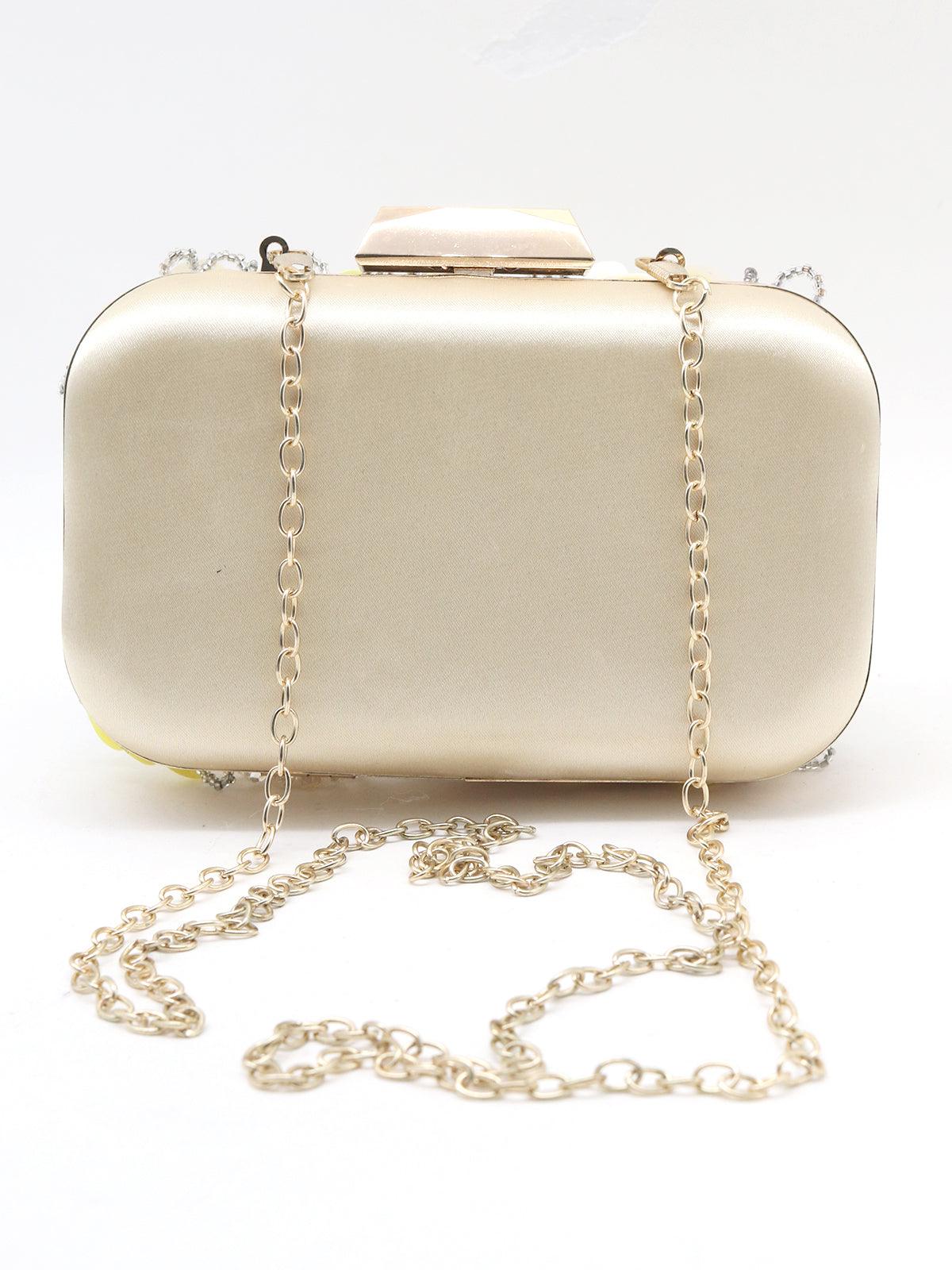 Odette Women Duchess Beige Clutch - Image 5