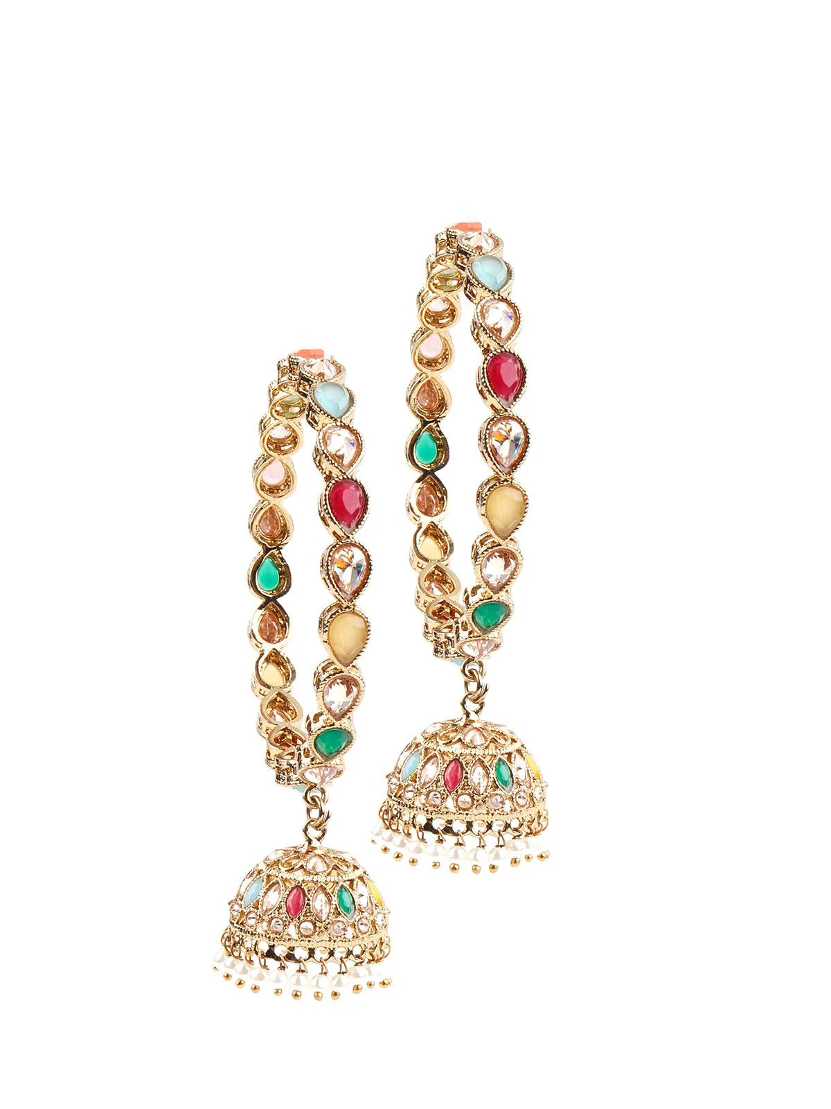 Odette Women Elegant Multicolor Bangle - Image 3
