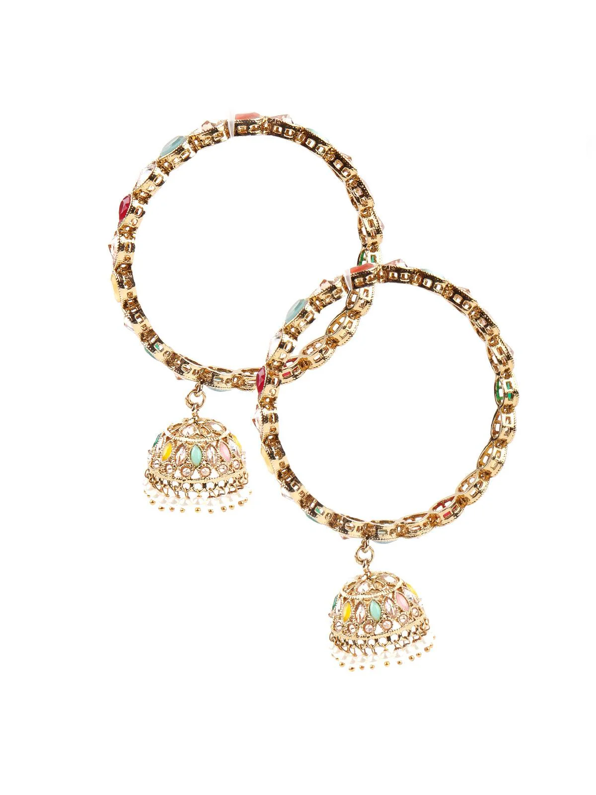 Odette Women Elegant Multicolor Bangle - Image 5
