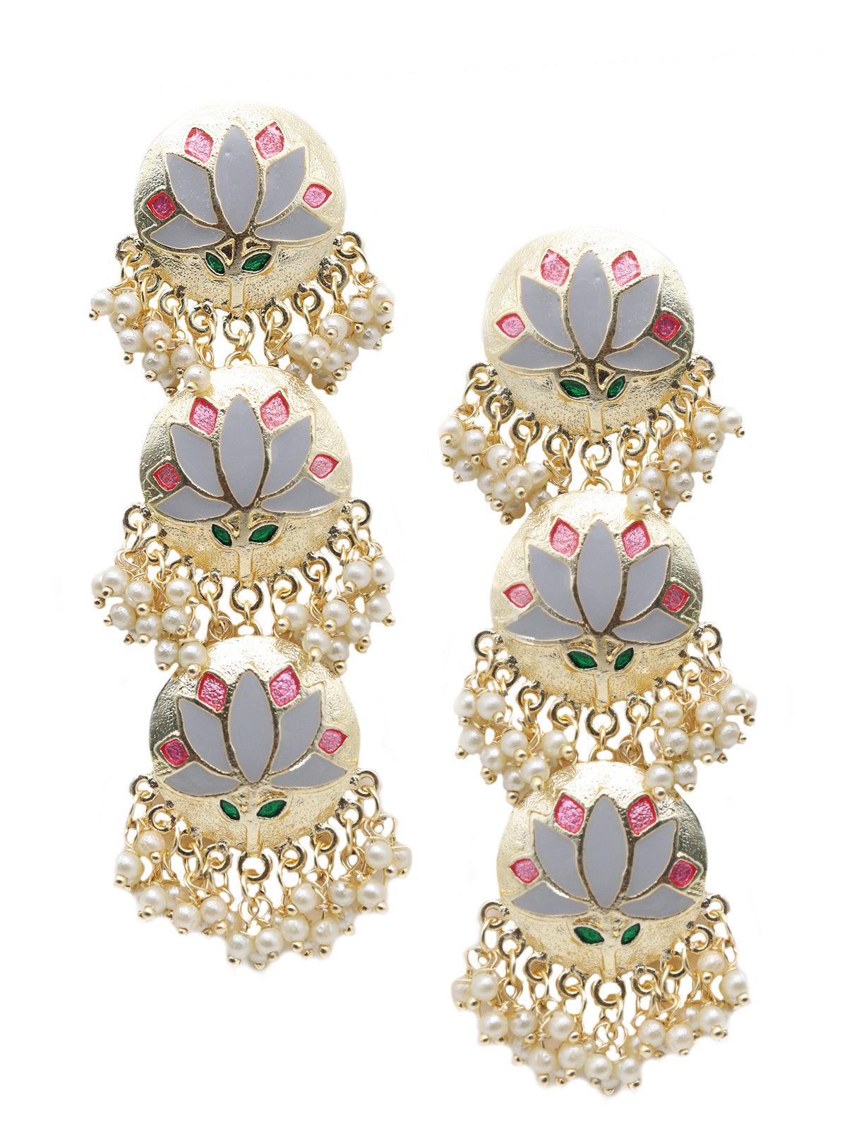 Odette Women Intrinsic Drop Earrings - Image 4