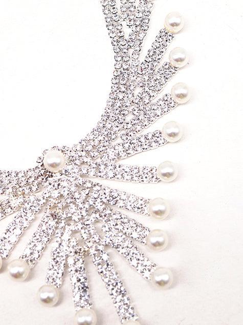 Odette Women Momentous Stone And Pearl Necklace - Image 4